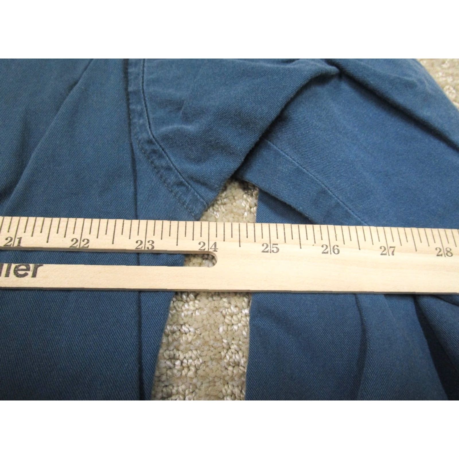 Wrangler VINTAGE Wrangler Shirt Men L Blue Twill Western Long Sleeve USA 90s Button-Up Size US L / EU 52-54 / 3 - 6 Thumbnail