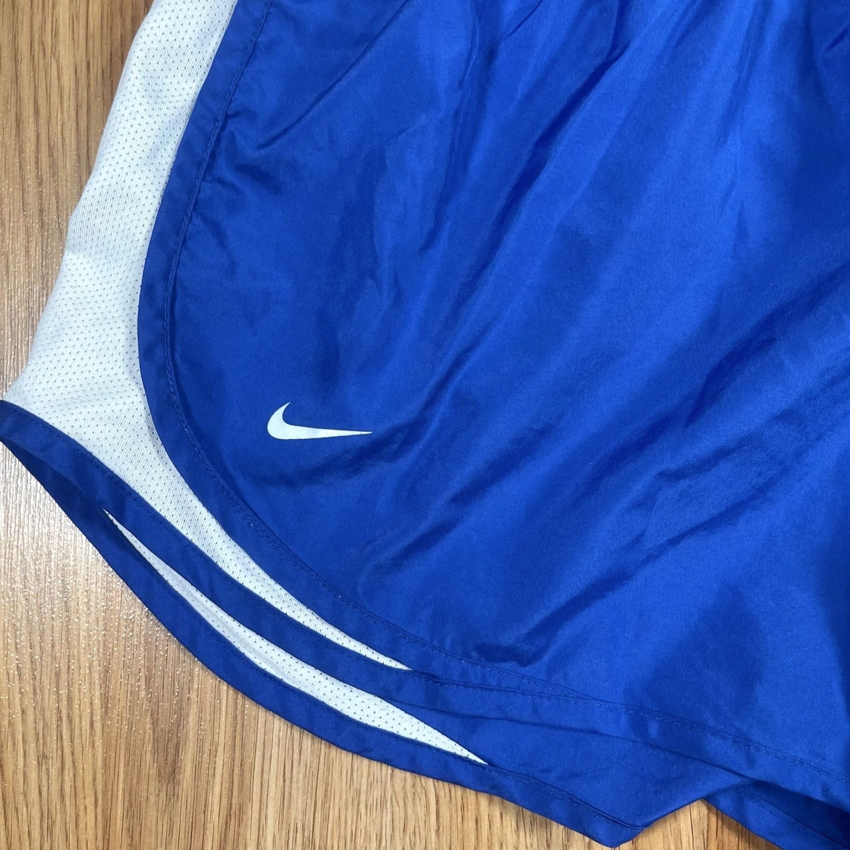 Nike Nike Womens XL Blue Dri-Fit Athletic Running Swimming Cross Training Shorts - Excellent Condition Size 40" / US 18 - 2 Thumbnail