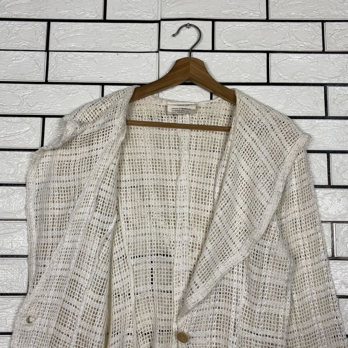 Japanese Brand Hollywood Movie Knit Net Button Sweater Issey Miyake Size US M / EU 48-50 / 2 - 14 Thumbnail