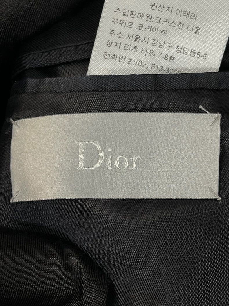 Dior Dior Black Side Logo Suit 2502-Nextarrow Size 48R - 6 Thumbnail