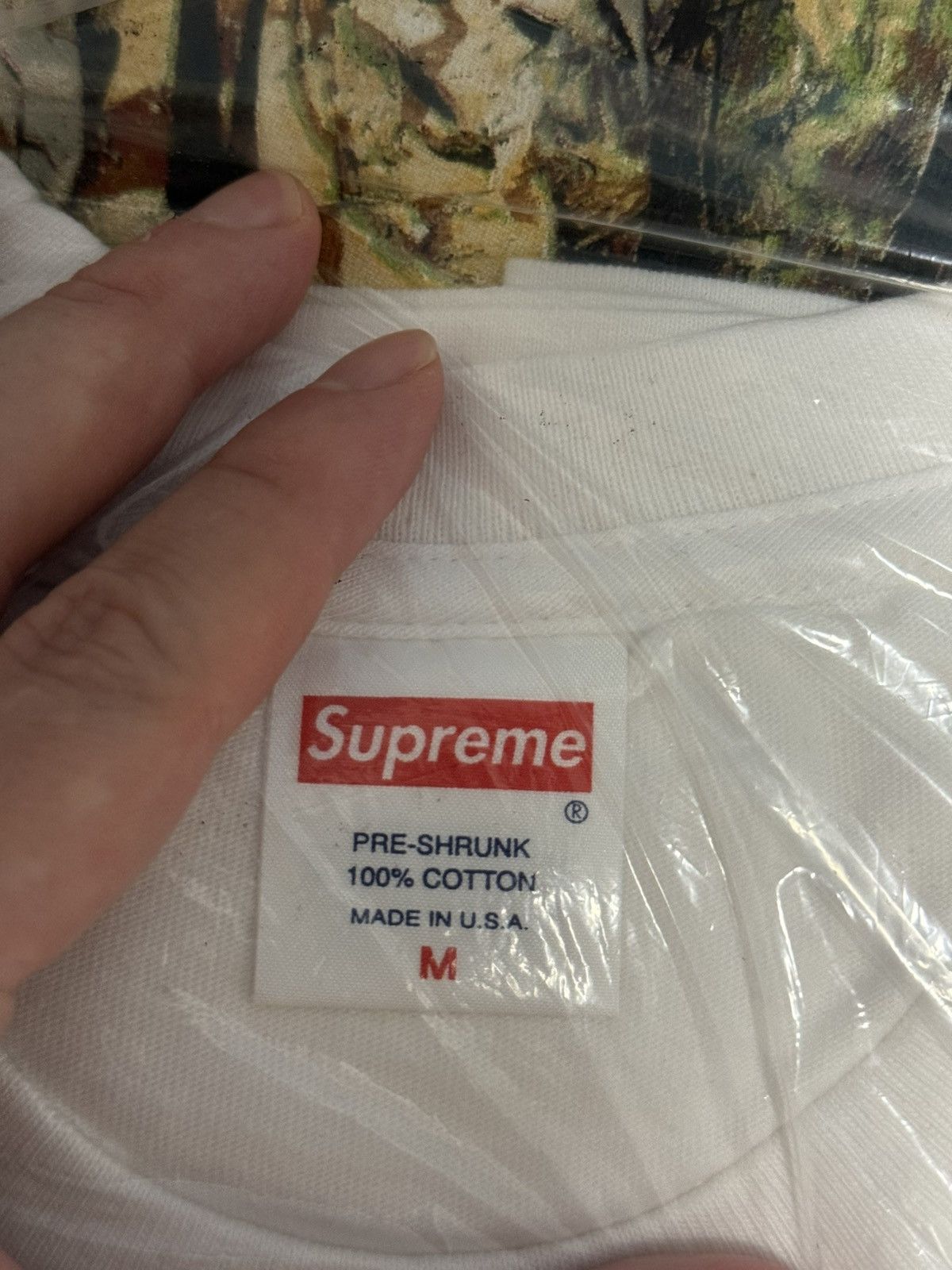 Supreme Supreme the word report cnn tee white T-shirt Size US M / EU 48-50 / 2 - 2 Thumbnail
