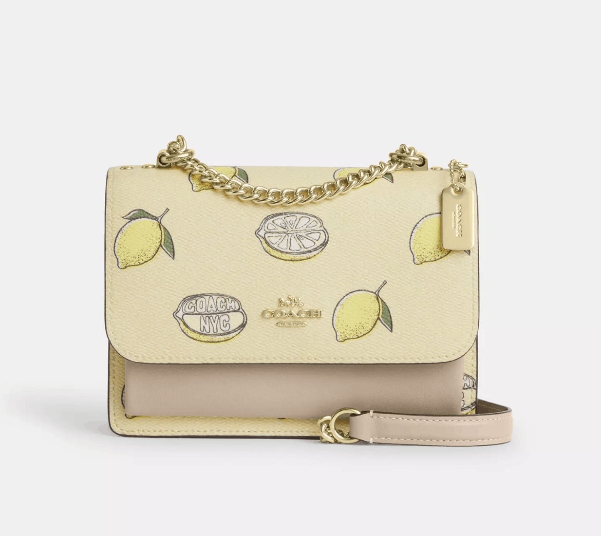 Coach Mini Klare Crossbody Bag With Lemon Print CAN24 Size ONE SIZE - 7 Thumbnail