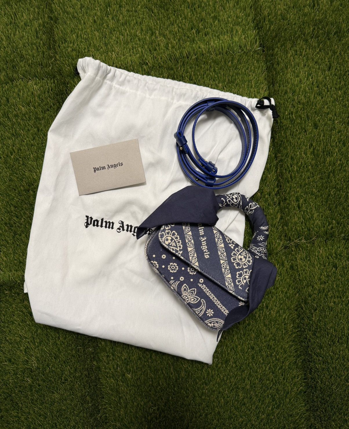 Palm Angels Palm Angels bandanna crash bag Size ONE SIZE - 1 Thumbnail