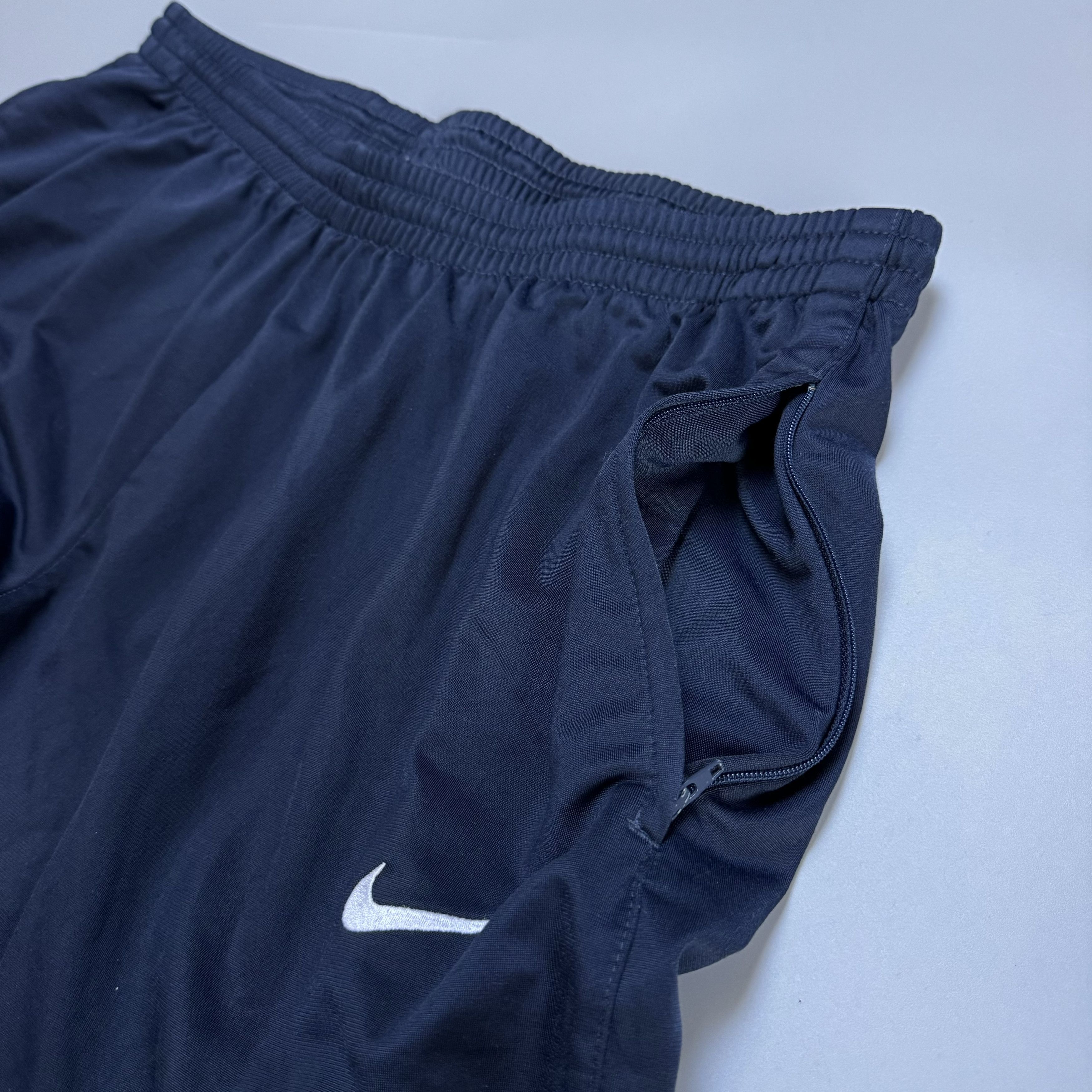 Nike × Vintage NIKE VINTAGE WHITE SWOOSH DRILL OVERSIZE PANTS Y2K Size US 36 / EU 52 - 8 Thumbnail