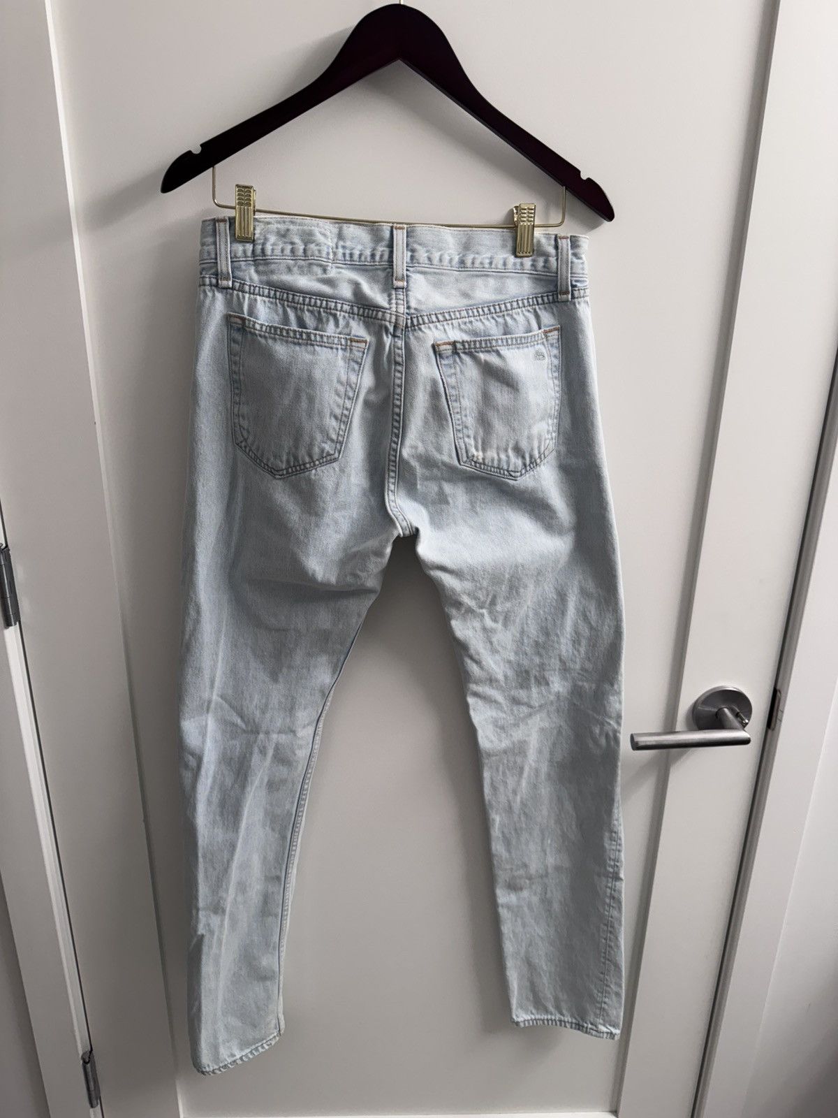 Rag & Bone Rag & Bone Light Blue Jeans Size US 30 / EU 46 - 3 Thumbnail