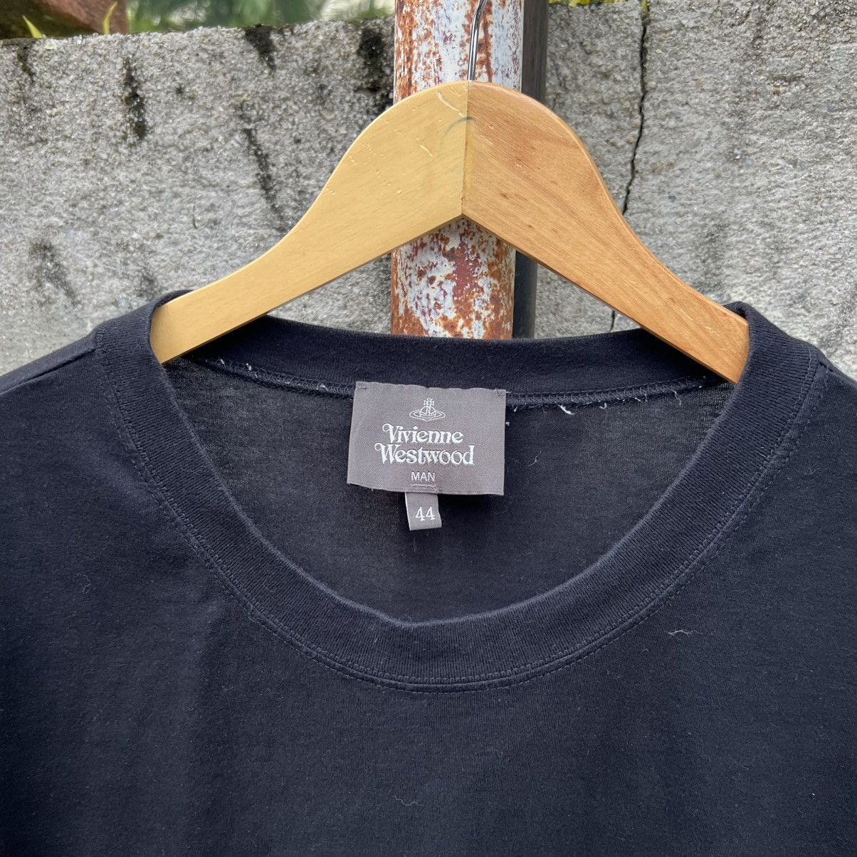 Vivienne Westwood “VIVIENNE WESTWOOD” LONG SLEEVE BLACK TEE Size US M / EU 48-50 / 2 - 8 Thumbnail