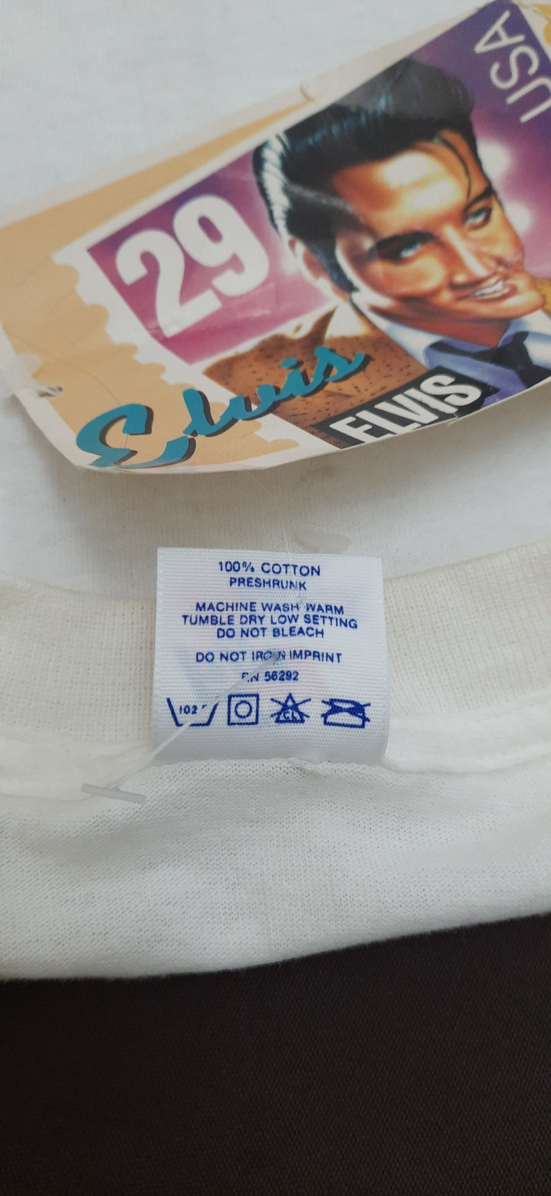 Vintage Vintage 1992 Elvis Presley T Shirt Size US XL / EU 56 / 4 - 5 Thumbnail