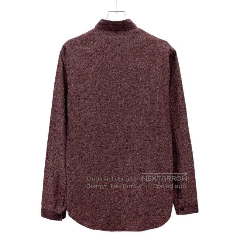 Dior Dior Size 38 Burgundy cotton lapel single-breasted long-sle Size US XXS / EU 40 - 2 Thumbnail
