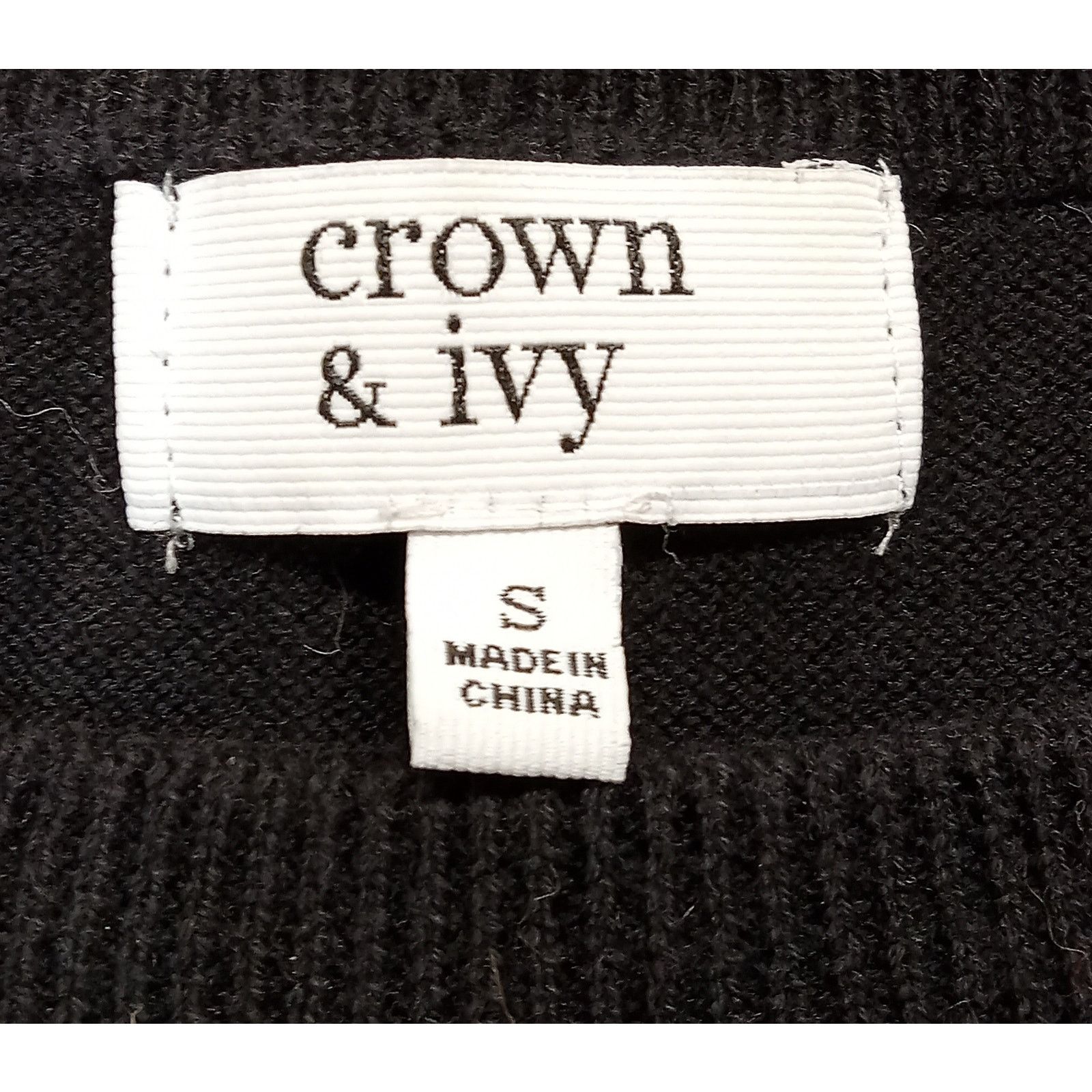 & Other Stories Crown & Ivy Sweater S Women's Long Sleeve Love Birds Cotton Size S / US 4 / IT 40 - 4 Thumbnail
