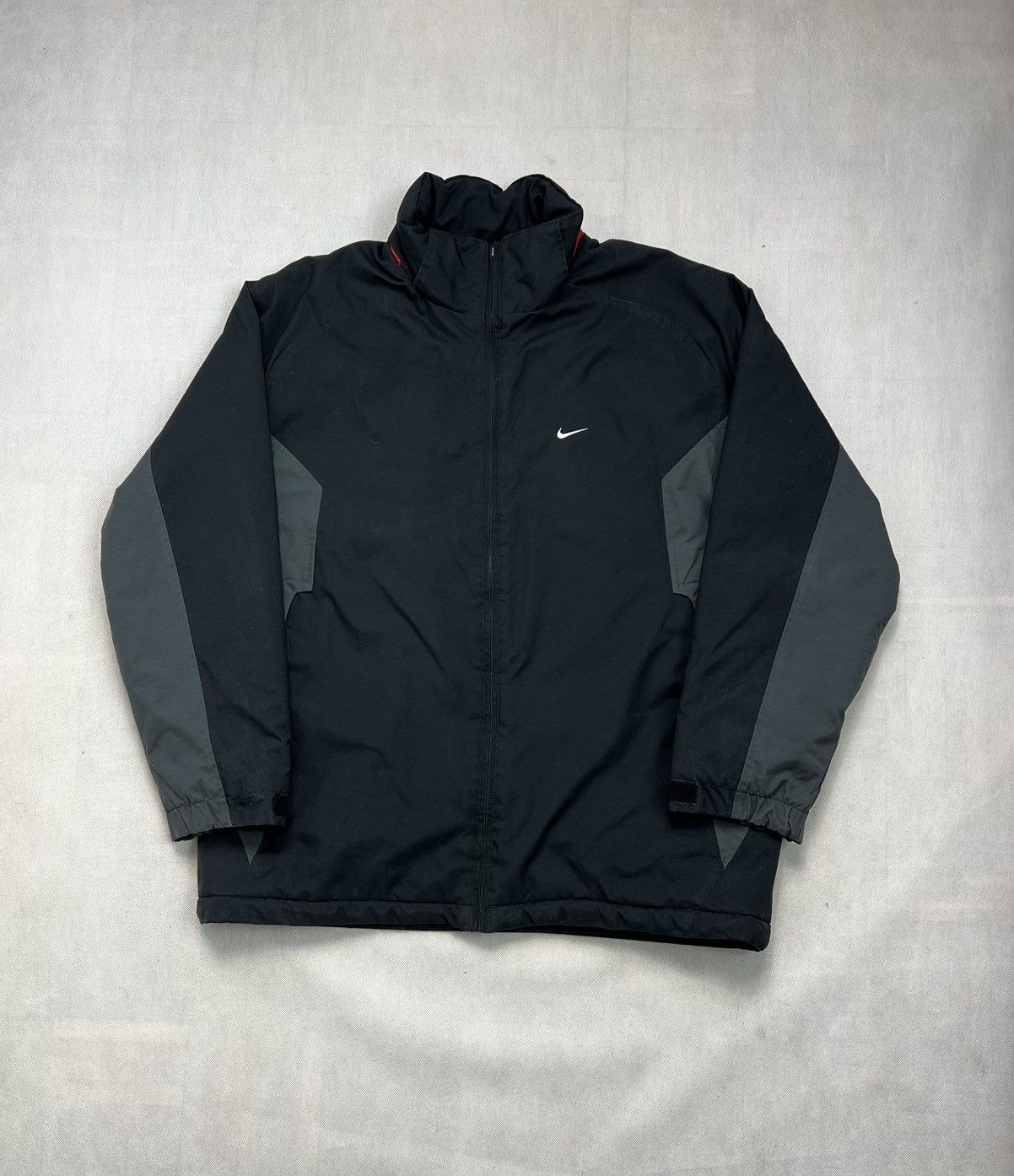 Nike × Vintage Jacket Nike vintage 00’s swoosh zipped winter Size US XL / EU 56 / 4 - 4 Thumbnail