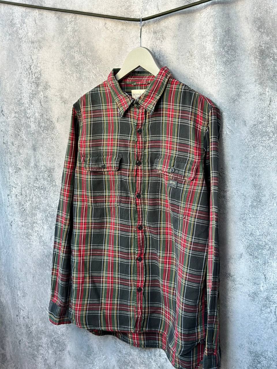 Denim & Supply Ralph Lauren Ralph Lauren Denim Supply Vtg Check Flannel Button Up Shirt Size US L / EU 52-54 / 3 - 1 Thumbnail
