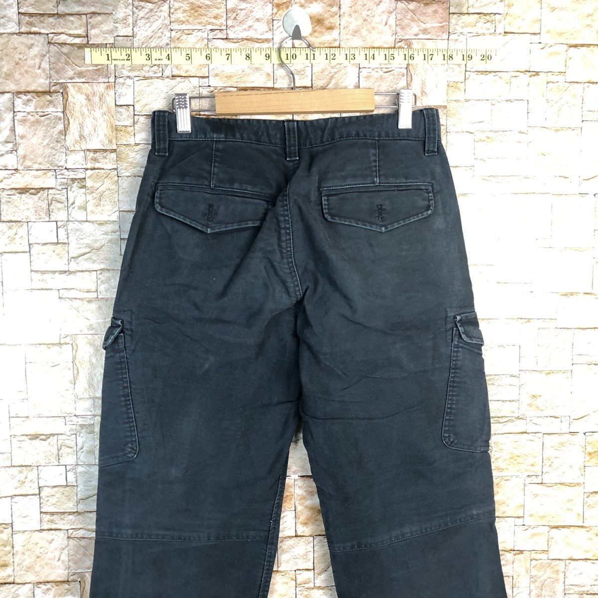 Japanese Brand Ikka japan streetwear Blue Cargo Multipocket Pants #A589 Size US 29 - 17 Thumbnail