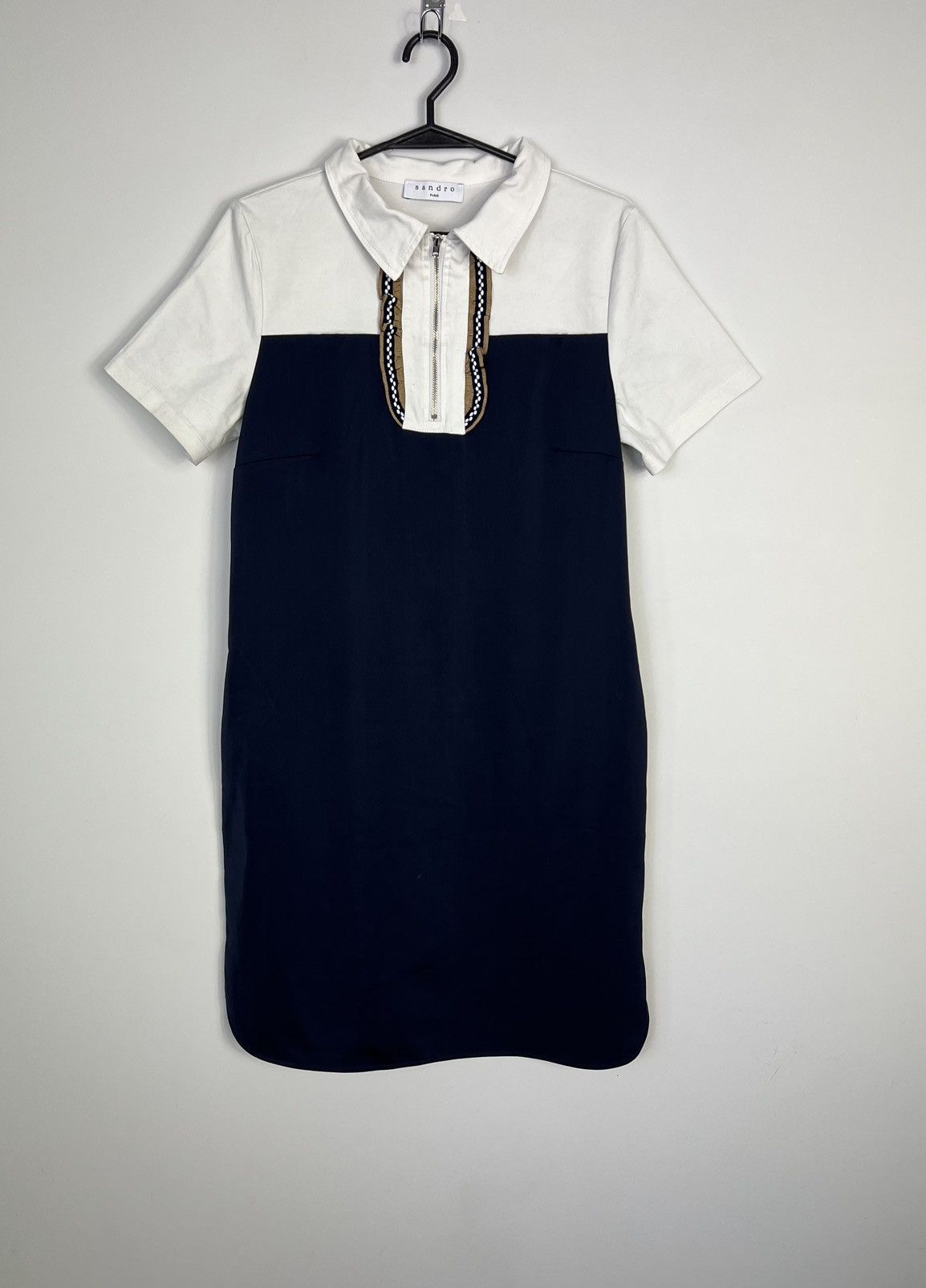 Sandro Dress Sandro Paris Polo Cotton Size M / US 6-8 / IT 42-44 - 2 Thumbnail