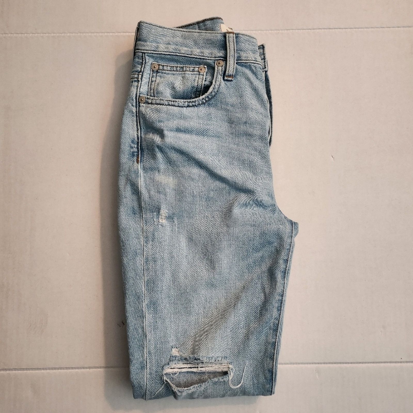 Madewell Madewell The Perfect Vintage Crop Jeans Size 25" / US 0 / IT 36 - 12 Thumbnail