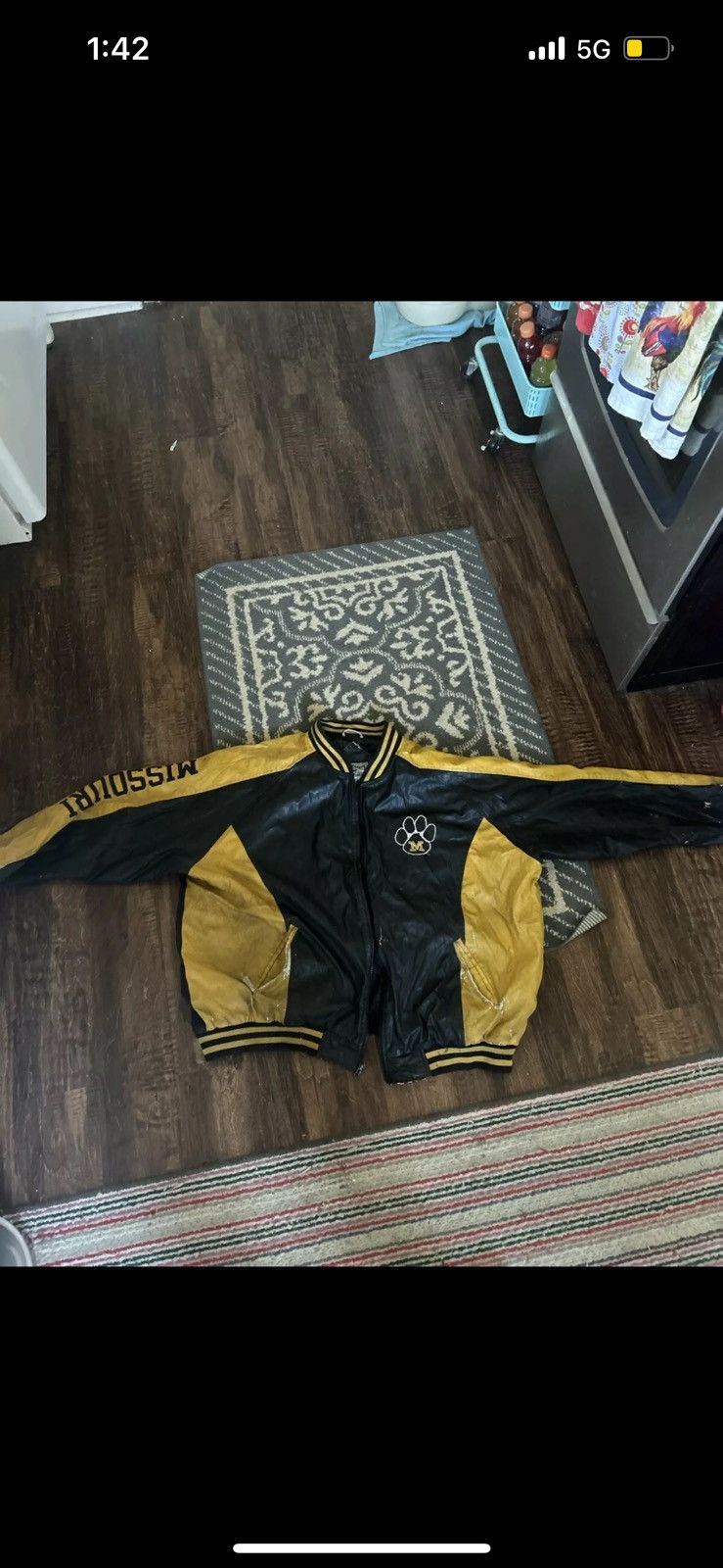 Steve And Barrys Vintage Steve & Barrys Mizzou Jersey Size US XXL / EU 58 / 5 - 1 Thumbnail