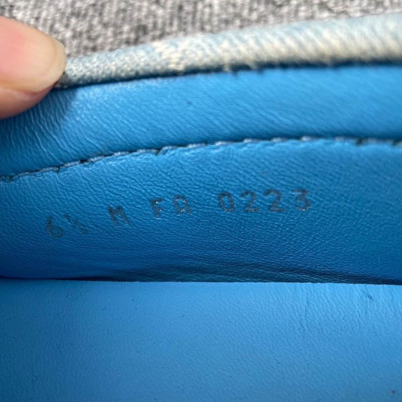 Louis Vuitton Louis Vuitton Blue Denim Moccasin Shoes for Men - Size US 8.5 / EU 41-42 - 5 Thumbnail