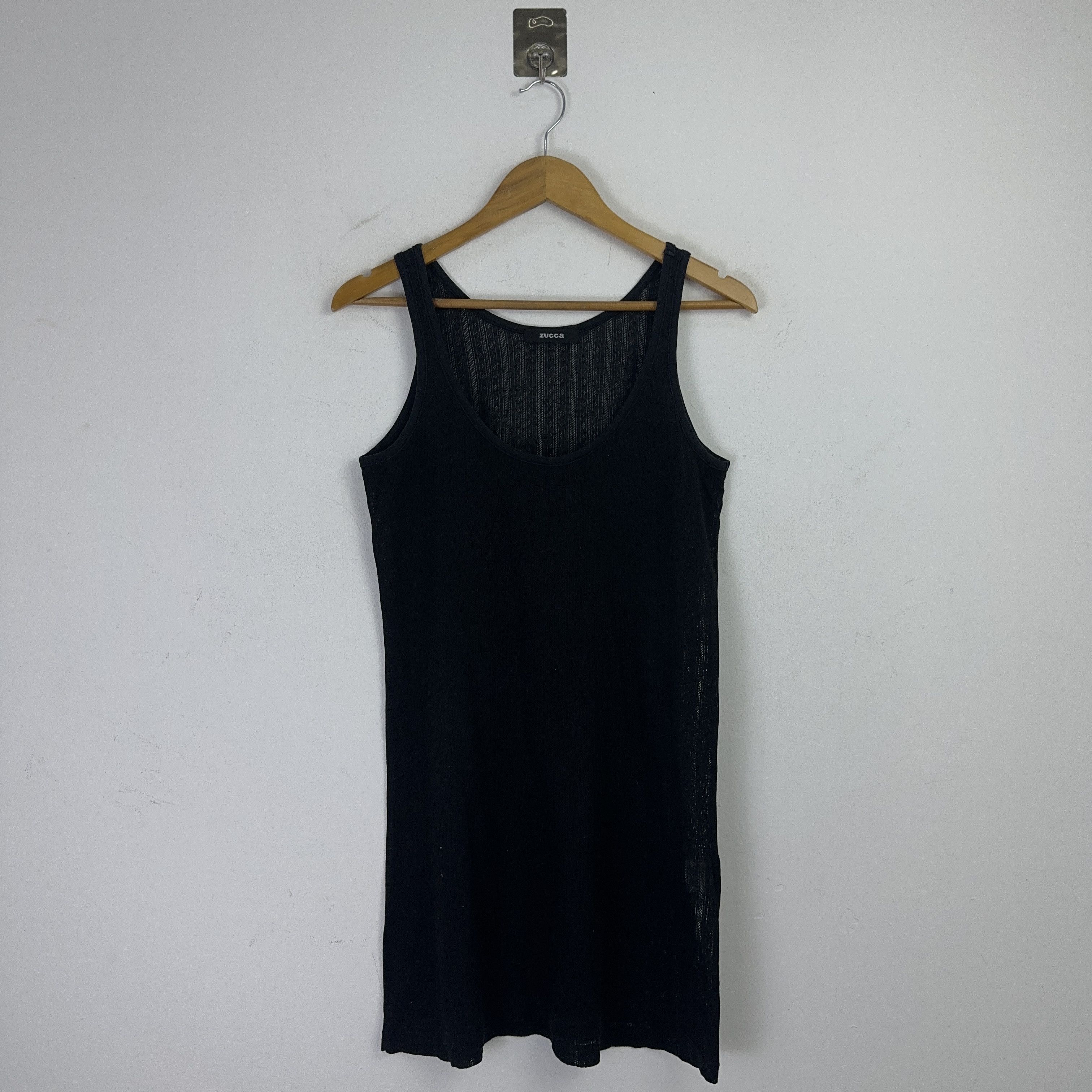 Issey Miyake Vintage Zucca Japan Sheer Knit Mesh Tank Top Size US M / EU 48-50 / 2 - 1 Thumbnail