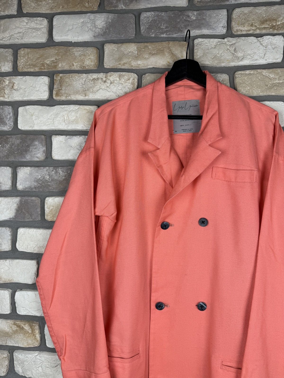 Japanese Brand × Vintage × Yohji Yamamoto Very rare oversize jacket trench coat Yohji Yamamoto Size M / US 6-8 / IT 42-44 - 3 Thumbnail