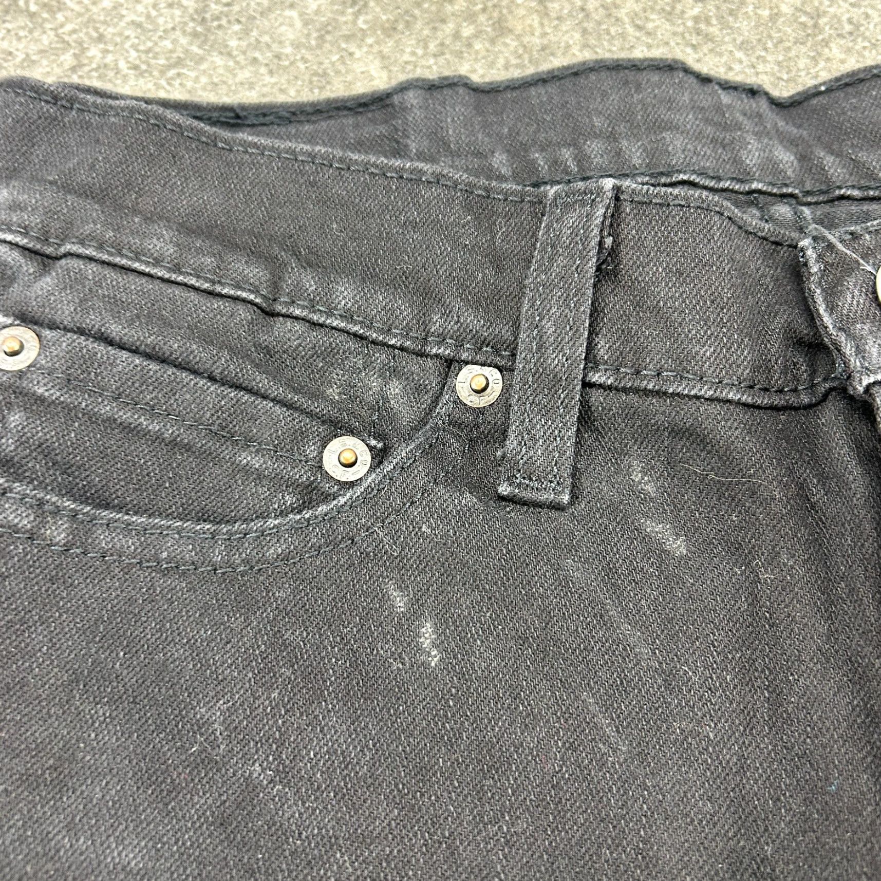 Levi's Levi's 511 Jeans Mens 30x30 Black Skinny Leg Slim Fit Denim Cotton Stretch Mojave? Size US 30 / EU 46 - 3 Thumbnail