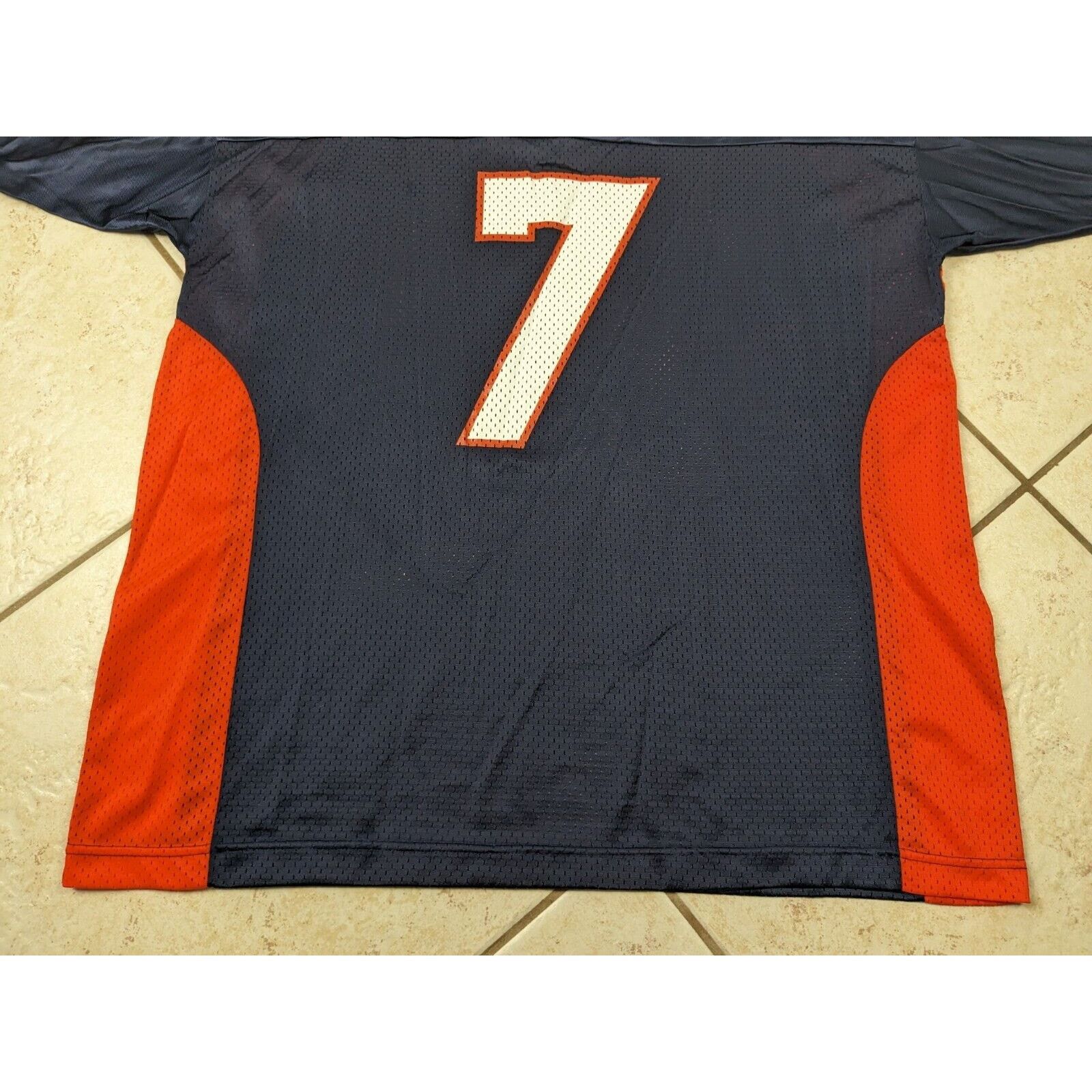 Champion Vtg Denver Broncos Jersey XL 48 Blue Champion Elway #7 NFL Size US XL / EU 56 / 4 - 14 Thumbnail