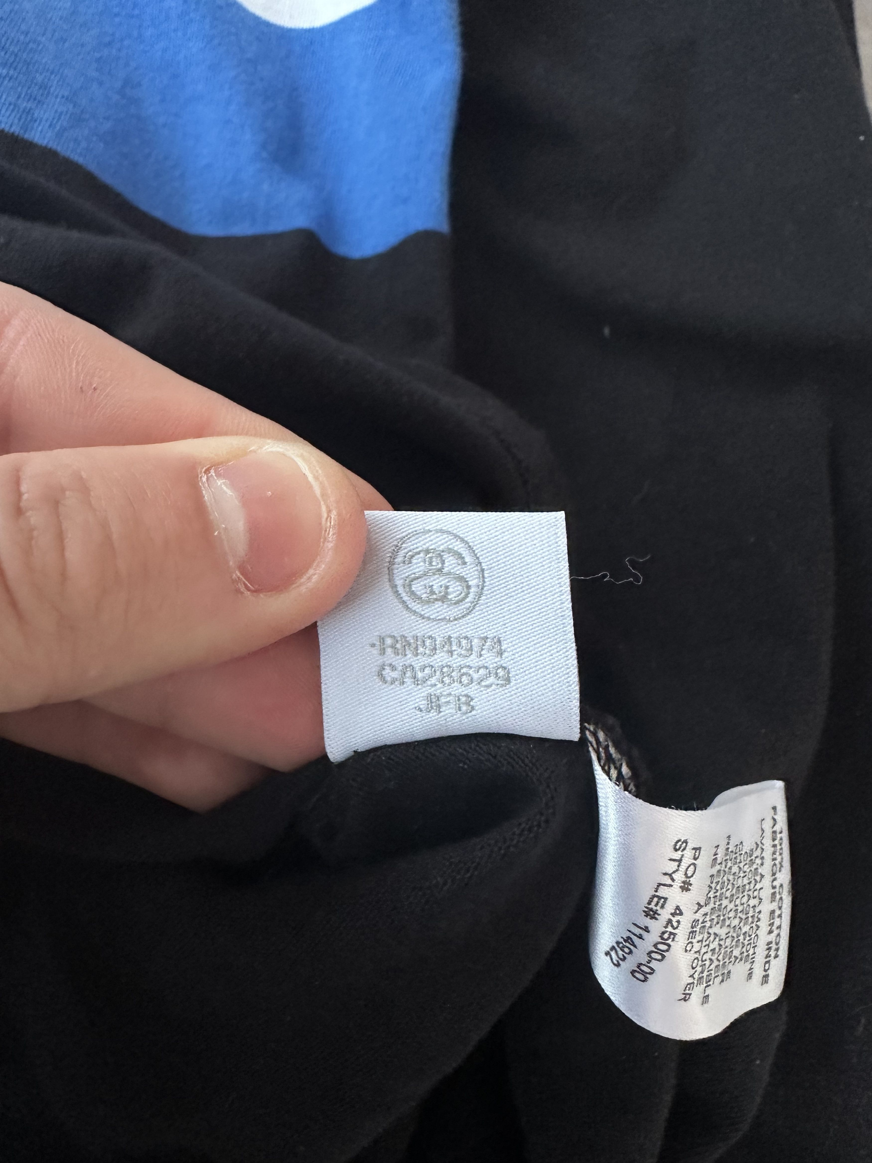 Stussy Vintage Long Sleeve Stussy Mini Logo Center Y2K Style Size US L / EU 52-54 / 3 - 7 Thumbnail