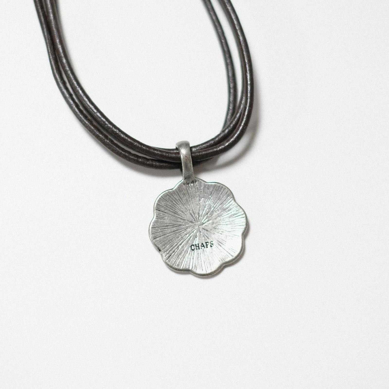 Japanese Brand Antique Genuine Leather Core Pendant Necklace Size ONE SIZE - 6 Thumbnail