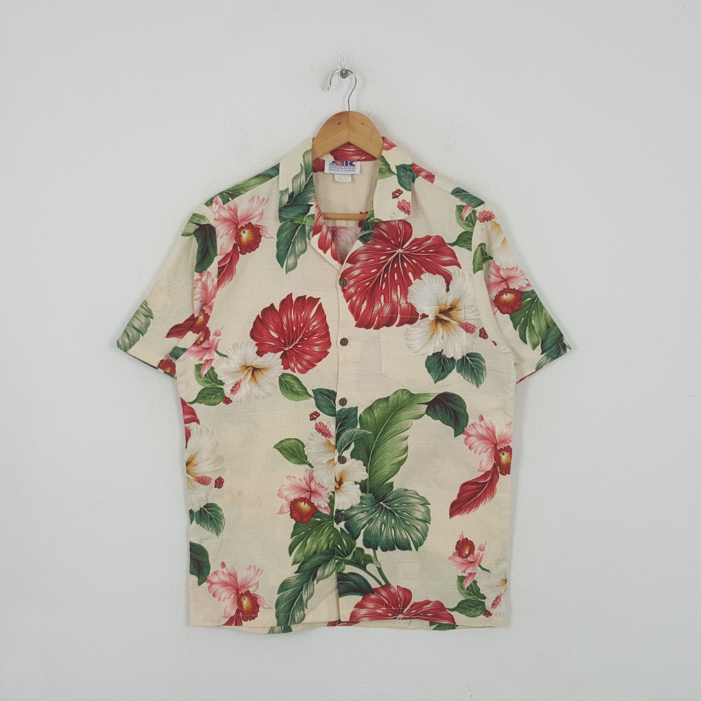 Vintage Vintage Hawaiian Fashion Surf Style Shirt Button Up RR8 Size US M / EU 48-50 / 2 - 1 Thumbnail