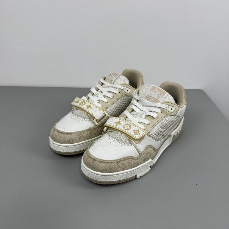 Louis Vuitton Louis Vuitton Trainer Low-Top Casual Sneakers 0079 Size US 8 / EU 41 - 1 Thumbnail