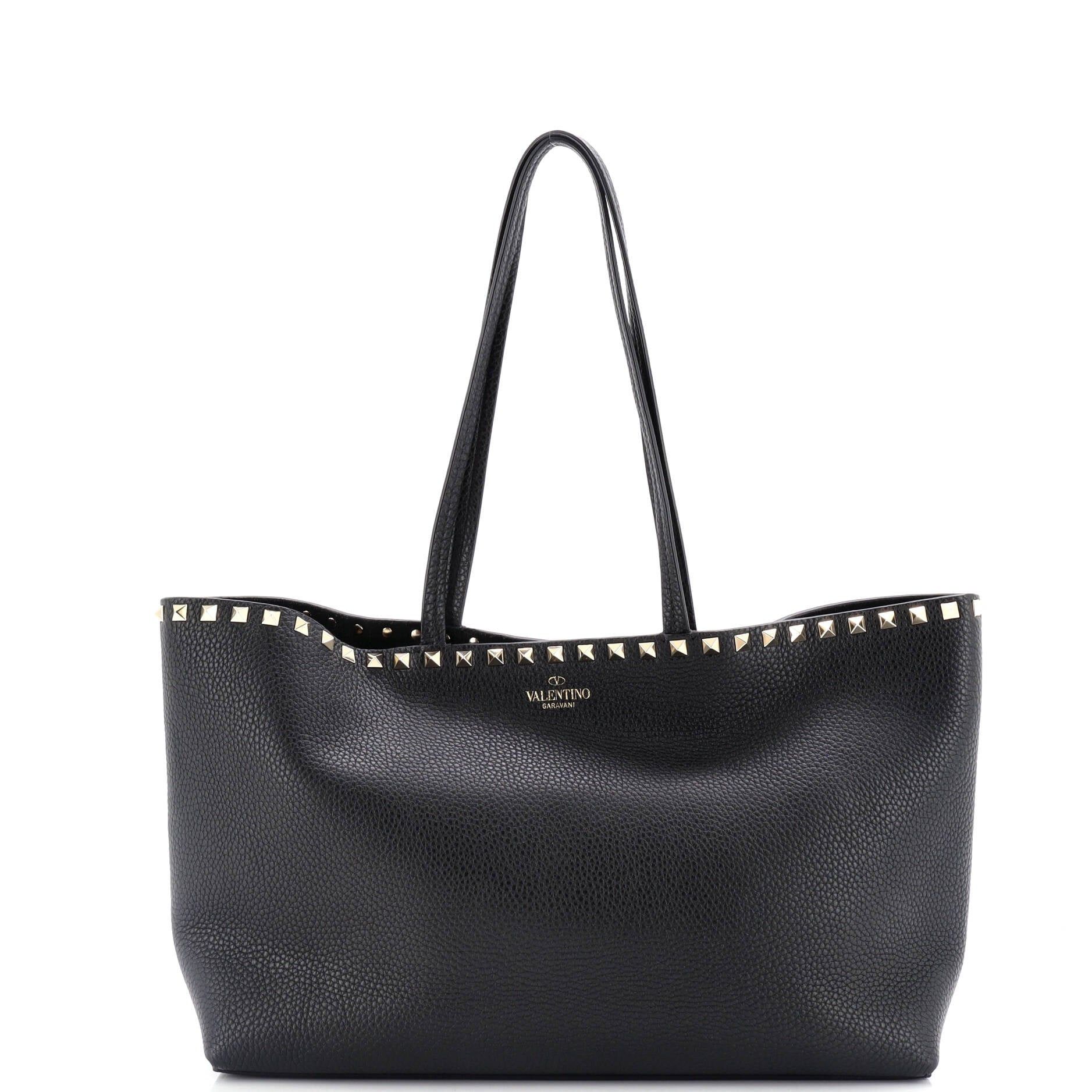 Valentino Rockstud Shopping Tote Medium Size ONE SIZE - 1 Thumbnail