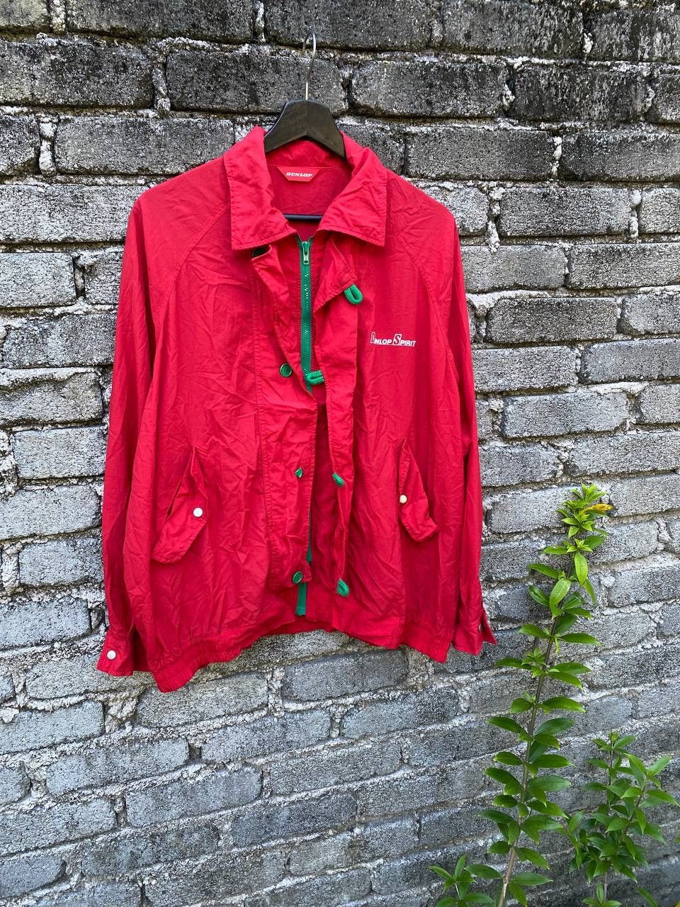 Dunlop Vintage 80s Dunlop Spirit Jacket Size US L / EU 52-54 / 3 - 4 Thumbnail