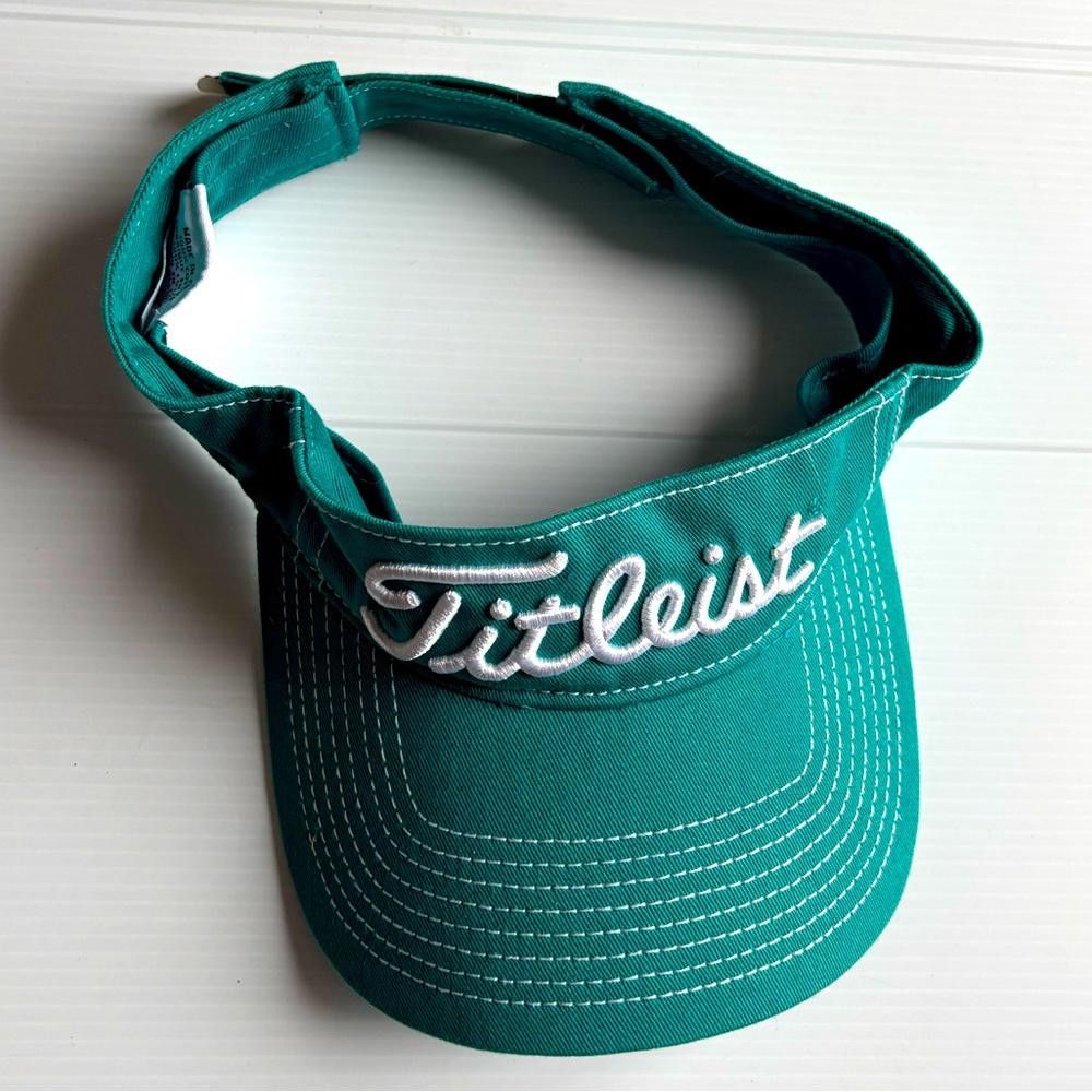 Titleist Titleist Golf Hat green Visor Size ONE SIZE - 1 Thumbnail