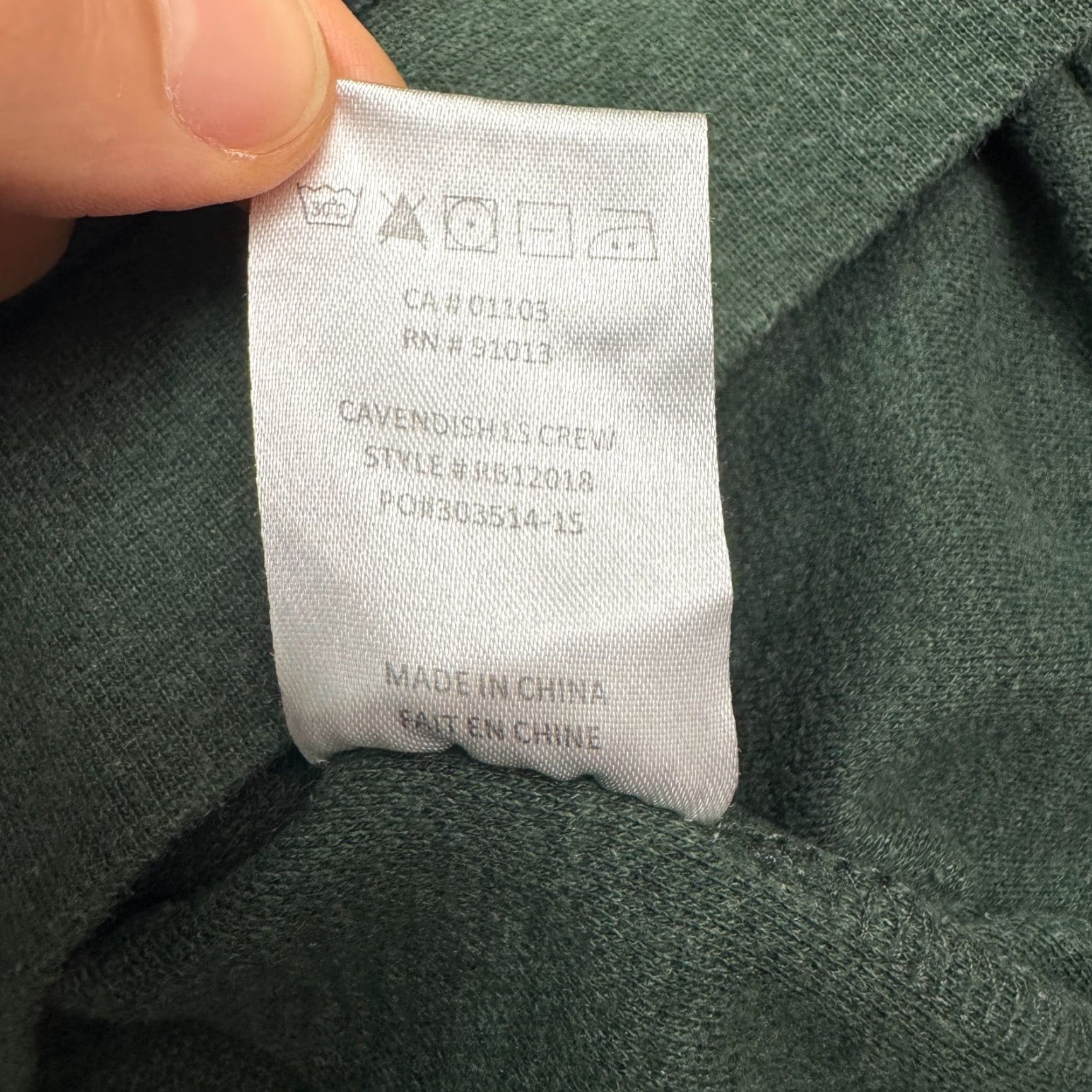 Vintage Robert Barakett Cavendish Waffle Knit Thermal Pullover Sweater Mens 2XL Green Knit Style Pullover Casual Smart Casual Classic | Men | Regular Fit Size US XXL / EU 58 / 5 - 7 Thumbnail