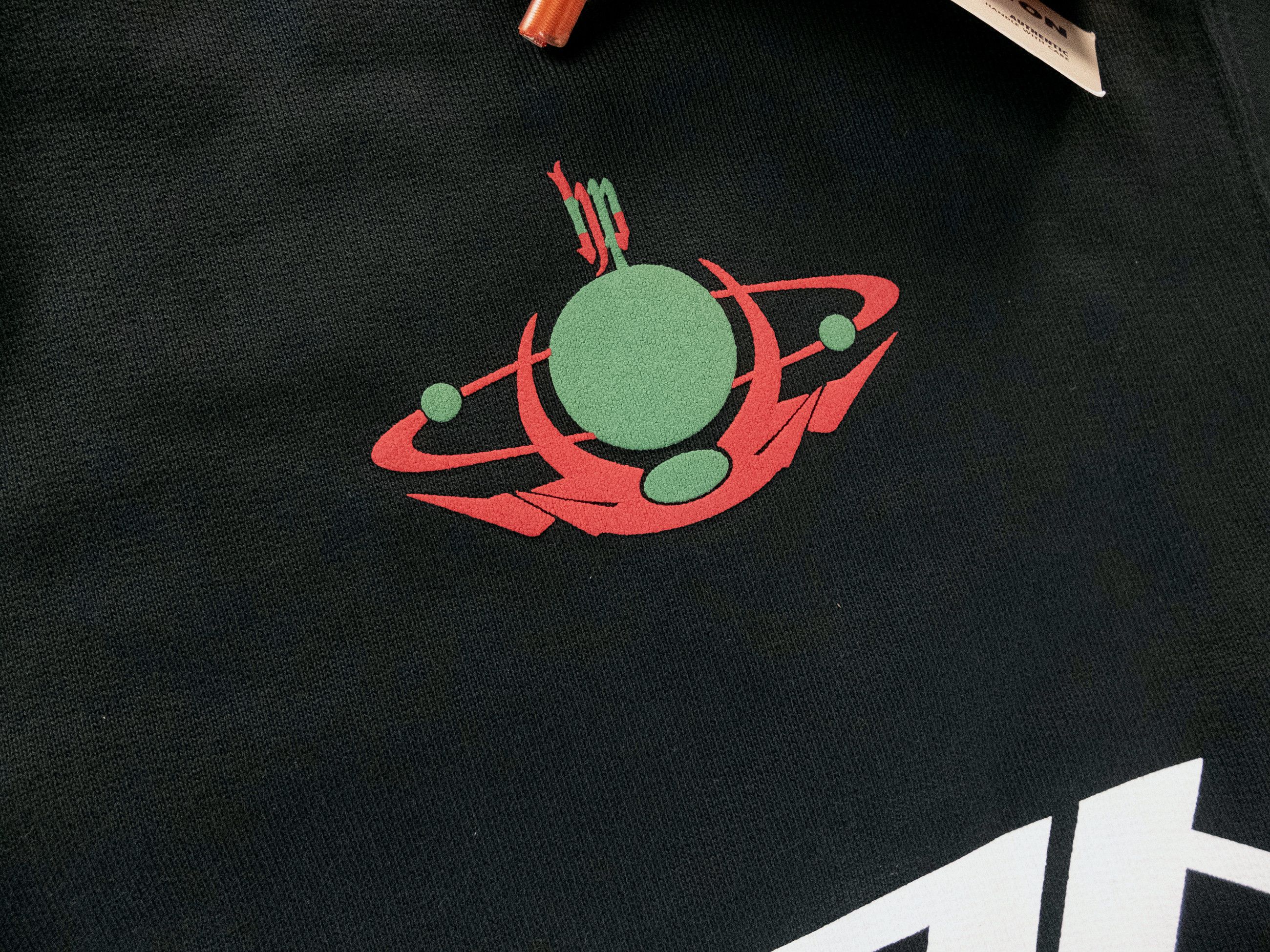 Heron Preston HERON PRESTON green Burn logo print sweatshirt Medium Size US M / EU 48-50 / 2 - 5 Thumbnail