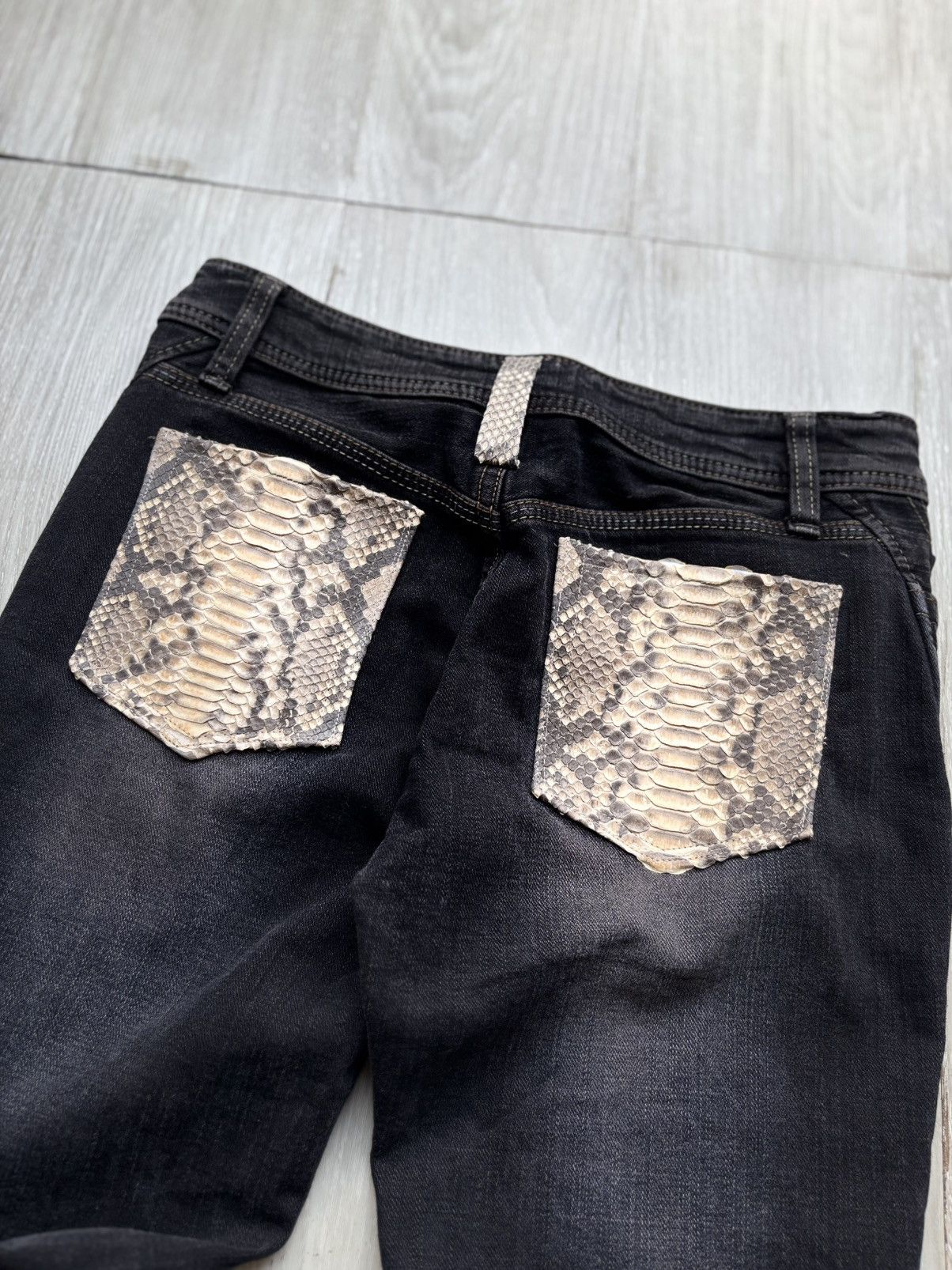 Japanese Brand GEORGIALOVE lace up flare jeans Size US 26 / EU 42 - 2 Thumbnail