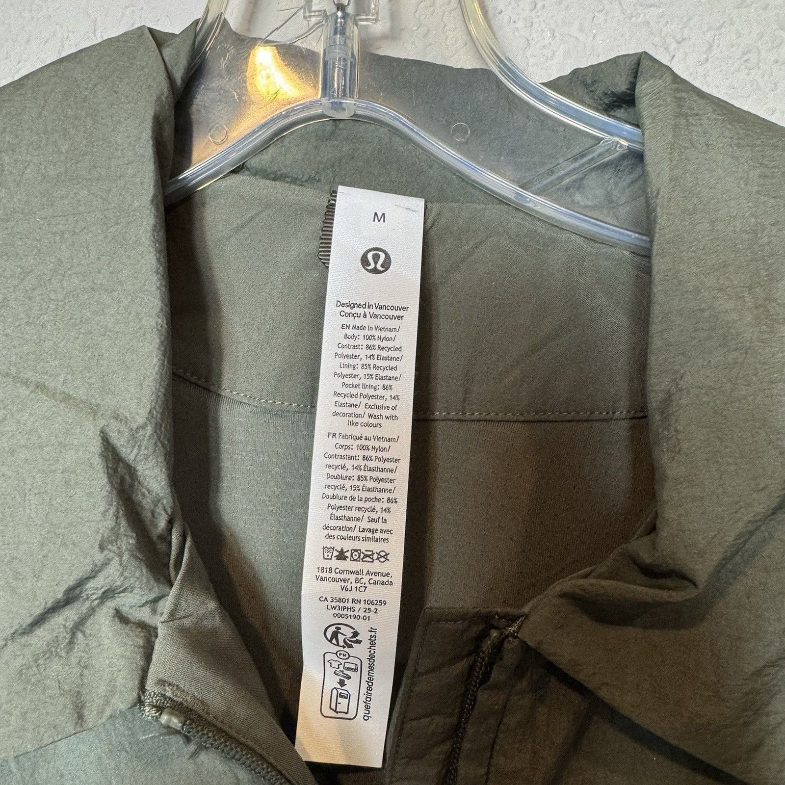 Lululemon Lululemon Color Block Jacket Retro Army Green/Black M NWT Size M / US 6-8 / IT 42-44 - 5 Thumbnail