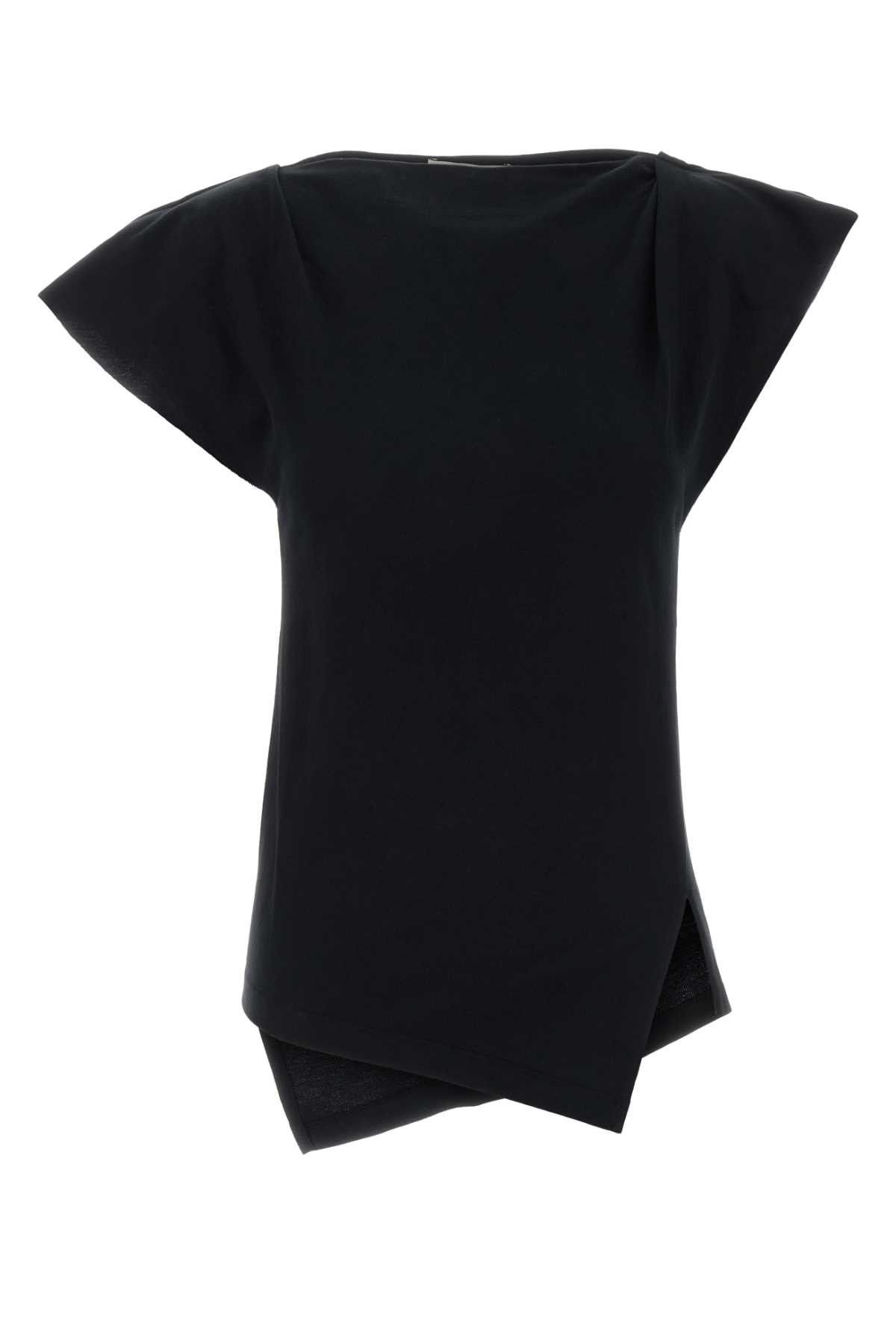 Isabel Marant Black Cotton Sebani Top Size S / US 4 / IT 40 - 1 Thumbnail