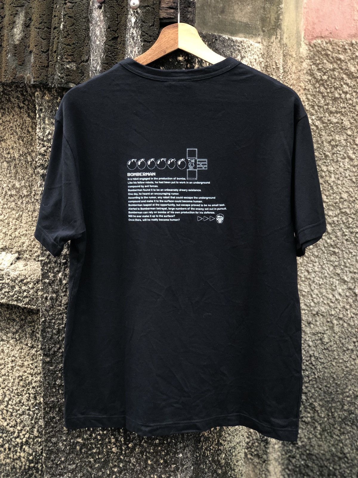 Japanese Brand MARS16 Hudson Bomberman Japanese Tshirt Size US M / EU 48-50 / 2 - 2 Thumbnail