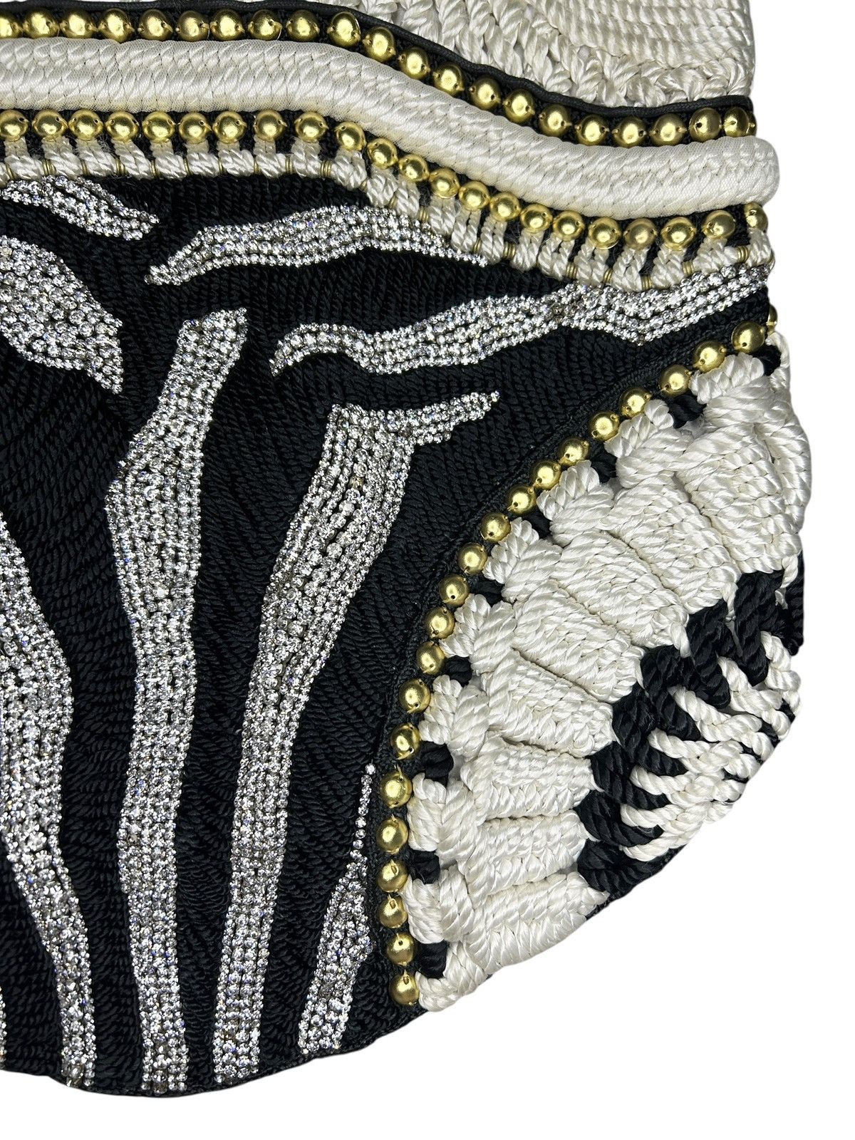 Balmain Fall 14 Demi-Couture Embellished Suede Top Size S / US 4 / IT 40 - 10 Thumbnail