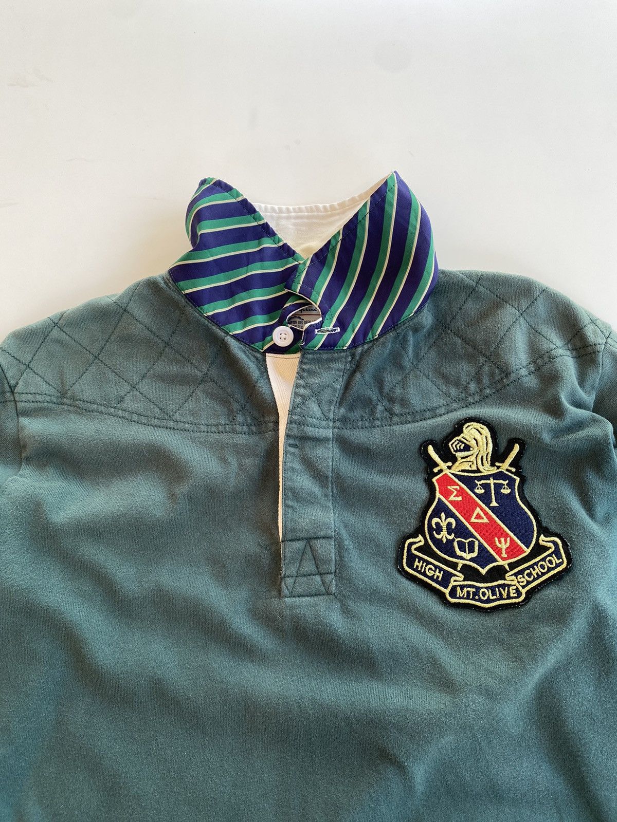Champion × Vintage Vintage Champion Polo Shirt Long Sleeve Size US L / EU 52-54 / 3 - 5 Thumbnail