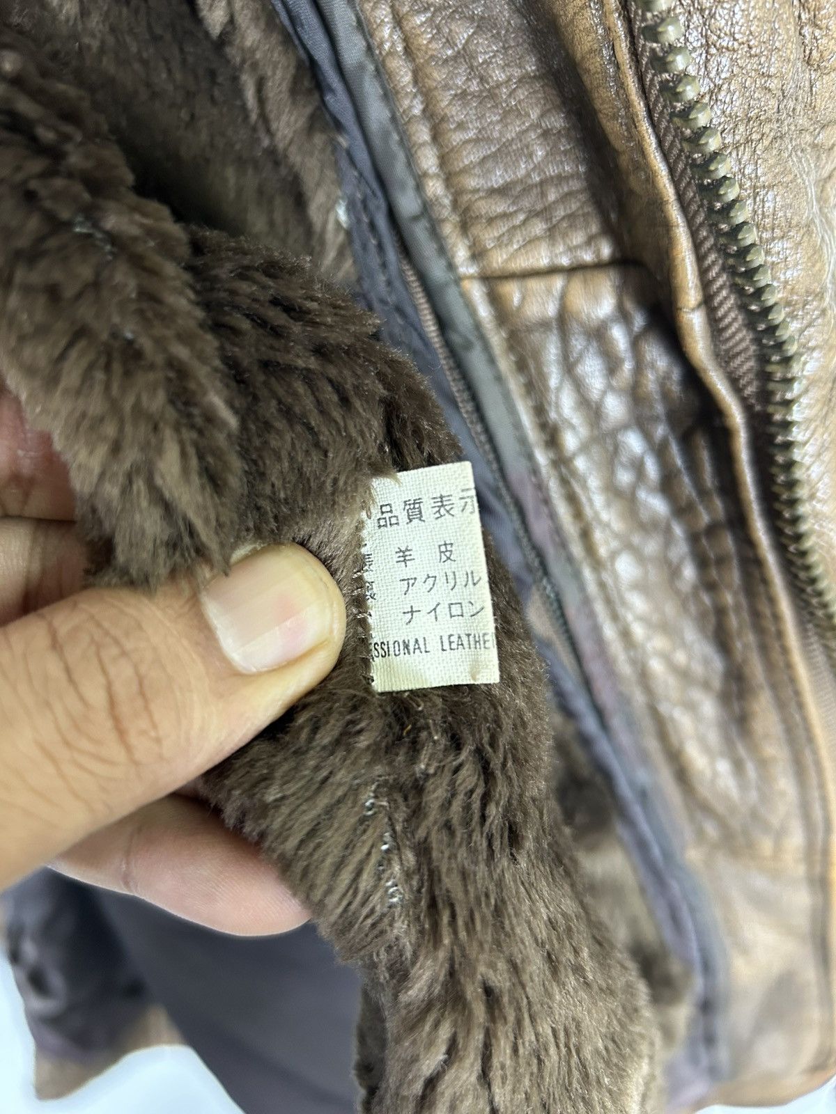 Leather ⚡️Vintage 80’s Houston A2 Flyer Leather Jacket Size US L / EU 52-54 / 3 - 14 Thumbnail
