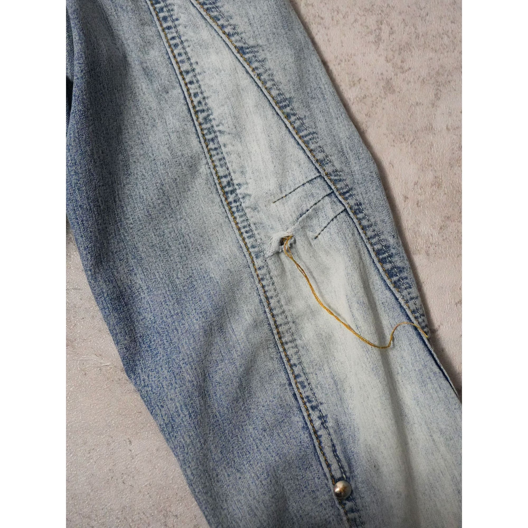 Other Y2k Baccini Denim Jacket Size XL / US 12-14 / IT 48-50 - 5 Thumbnail