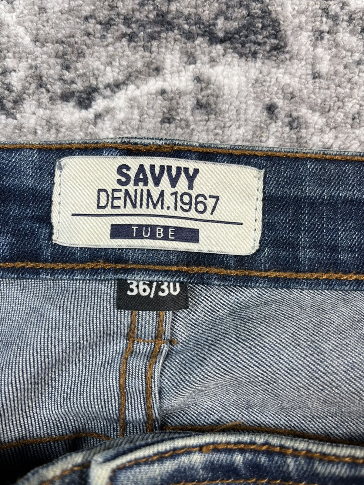 Other Savvy Denim Distressed Jeans Fade Wash W40 Size US 40 / EU 56 - 11 Thumbnail