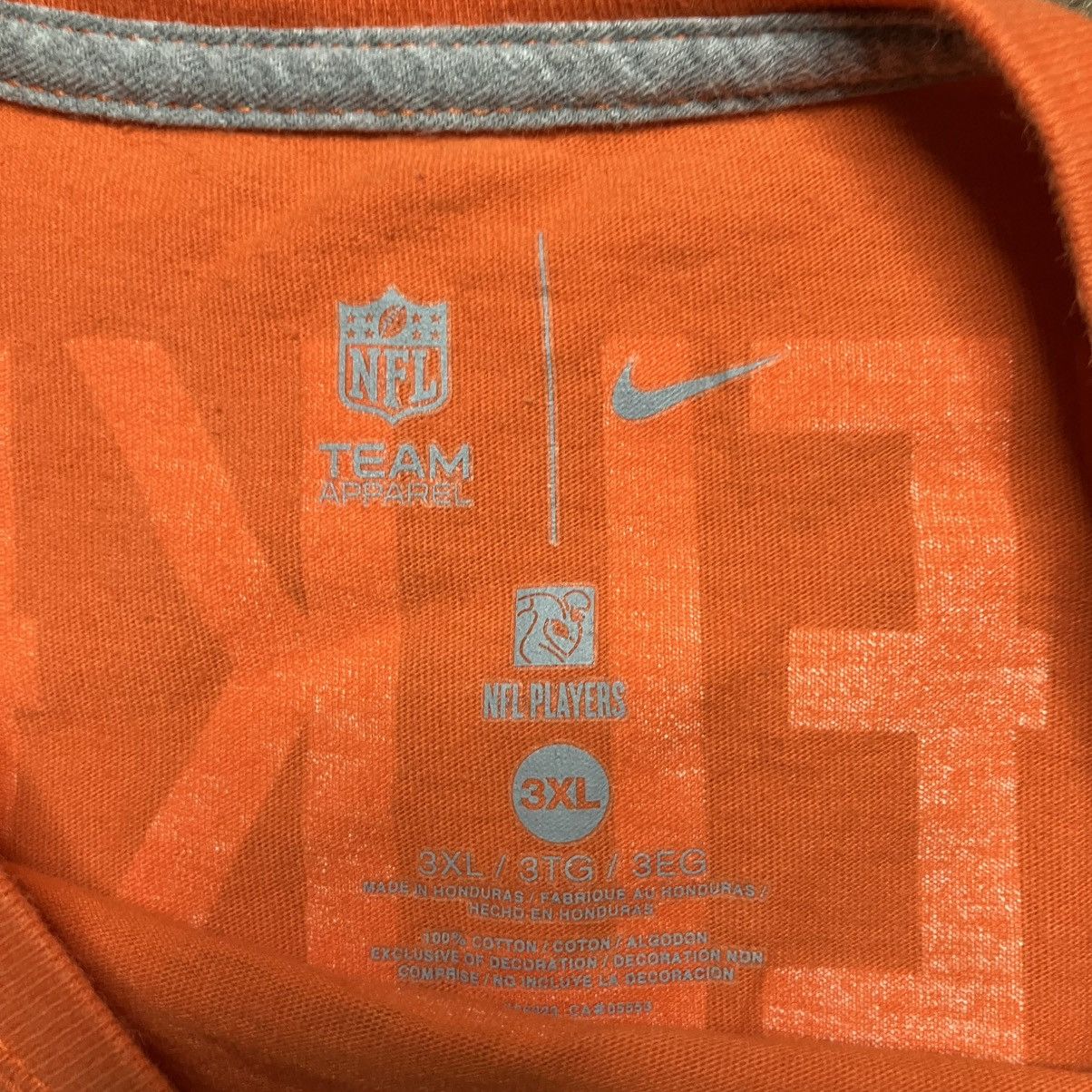 NFL × Nike Nike Denver Broncos Wes Welker Graphic T Shirt Size 3XL Size US XXL / EU 58 / 5 - 7 Thumbnail
