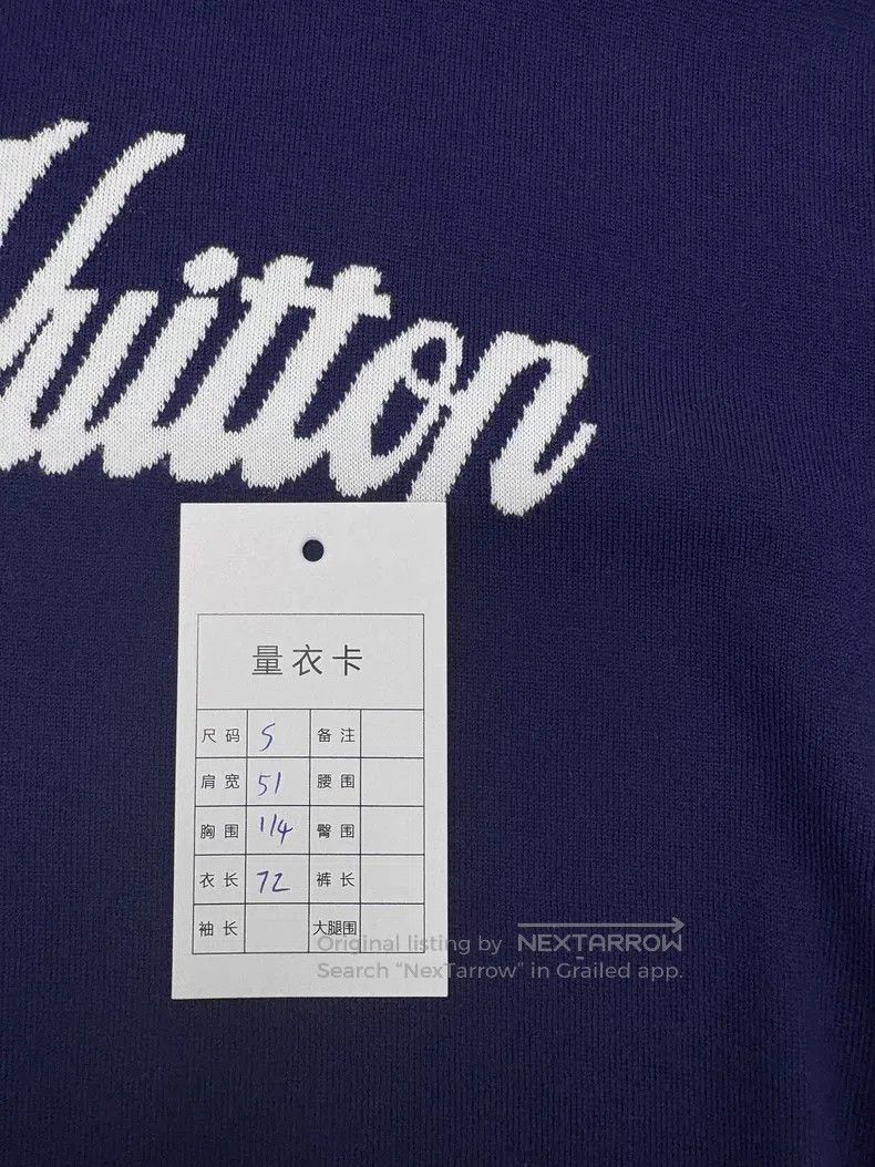 Louis Vuitton Louis Vuitton Blue and purple knitted short sleeve Size US S / EU 44-46 / 1 - 7 Thumbnail