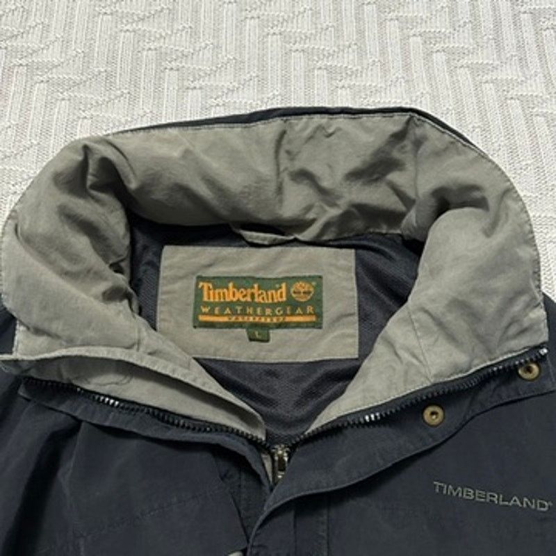 Timberland Y2K Timberland tan and black waterproof rain jacket size L Size US L / EU 52-54 / 3 - 4 Thumbnail