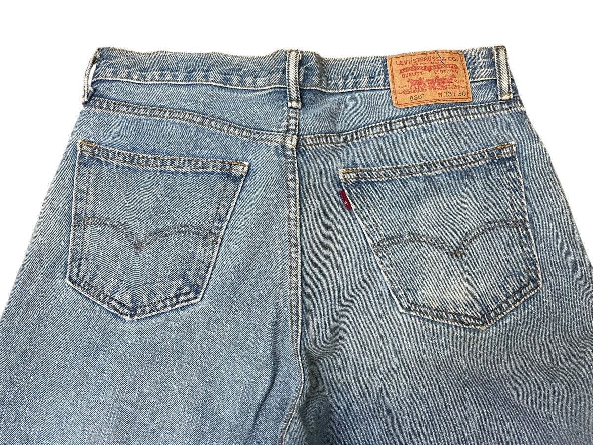 Levi's Vintage Levi’s 560 Baggy Jeans Size US 33 - 3 Thumbnail
