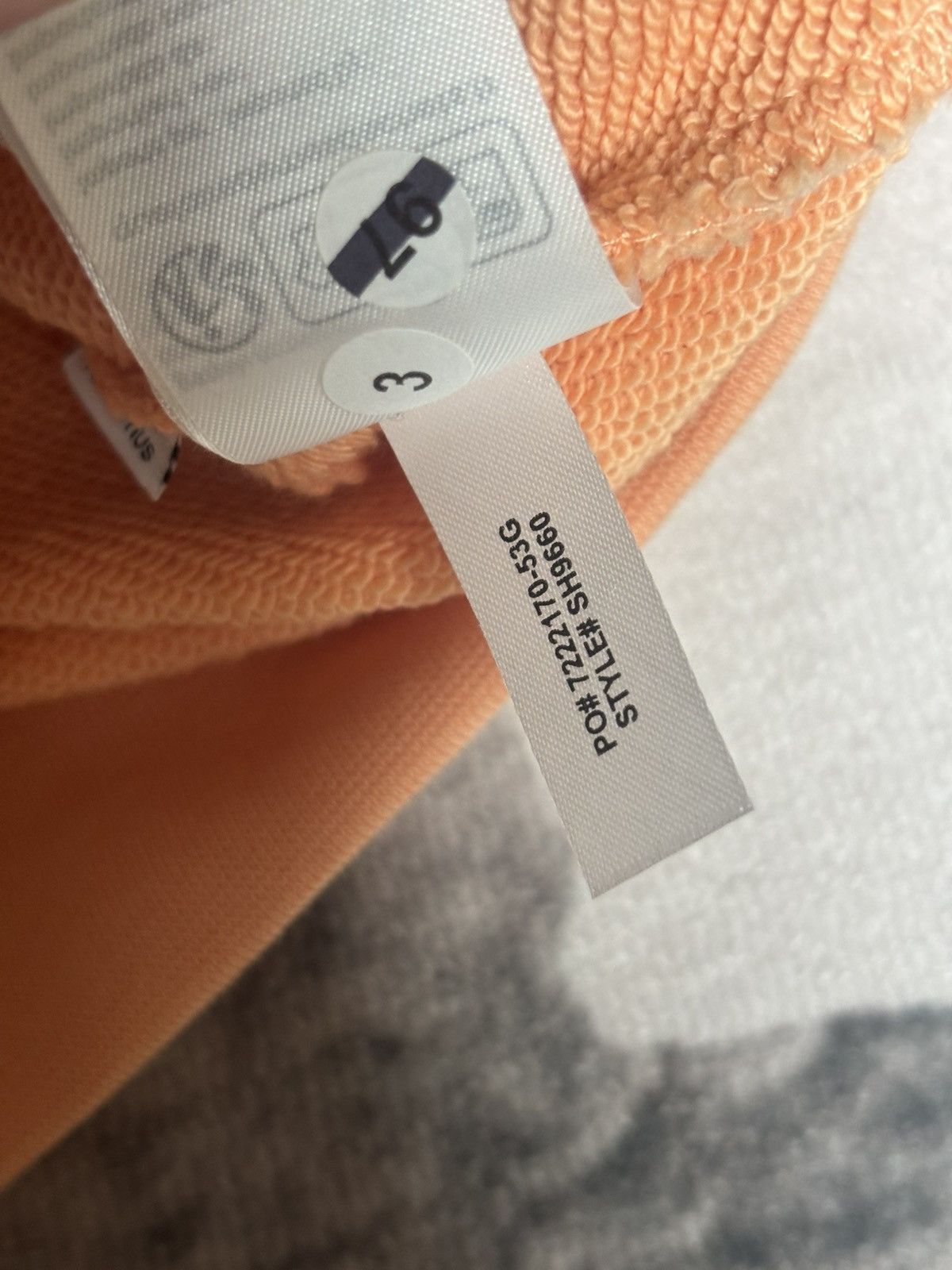 Lacoste Peach Lacoste hoodie size S Size US S / EU 44-46 / 1 - 10 Thumbnail
