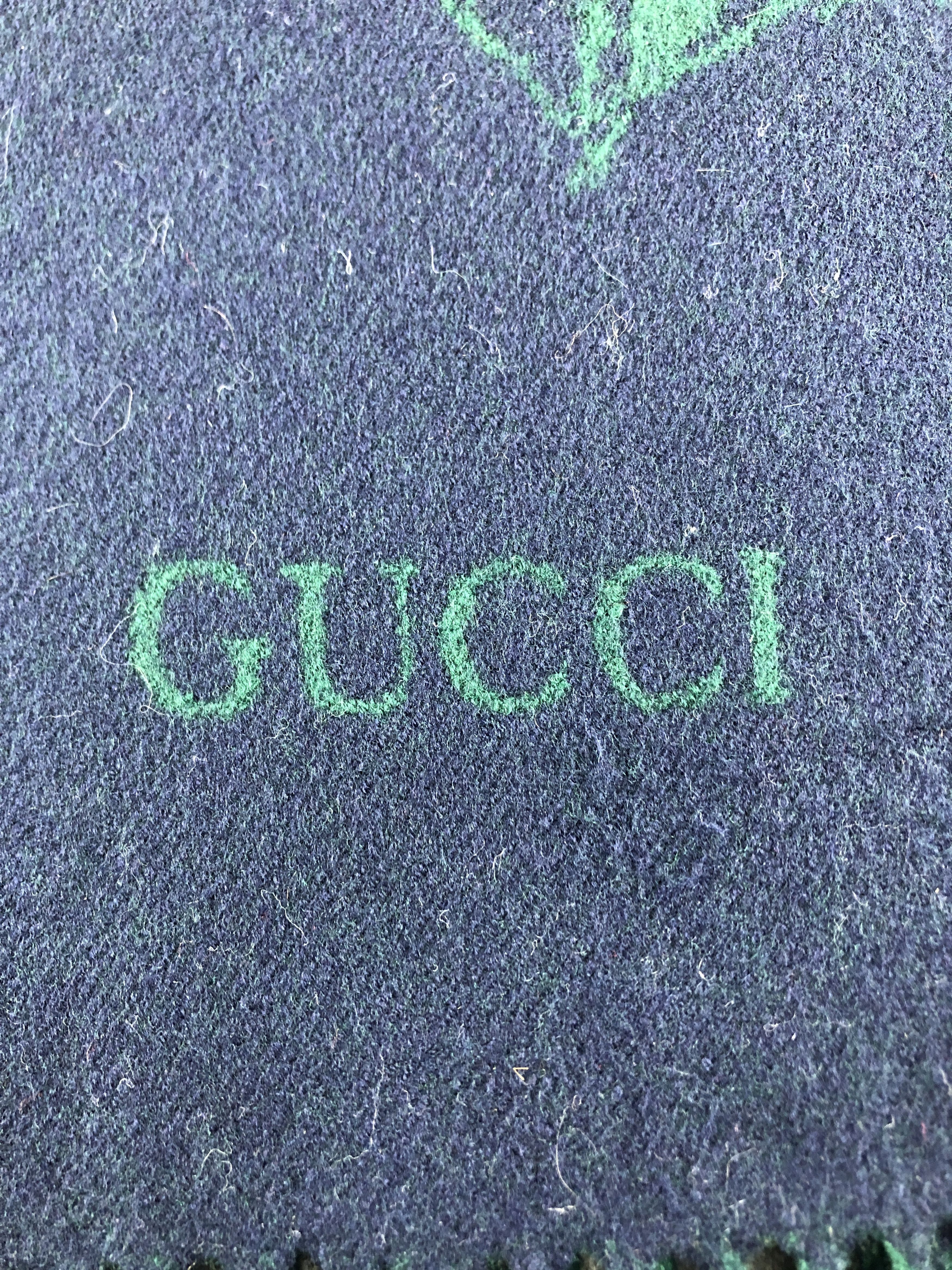 Vintage Gucci Scarf / Muffler / Neckwear P876 Size ONE SIZE - 4 Thumbnail