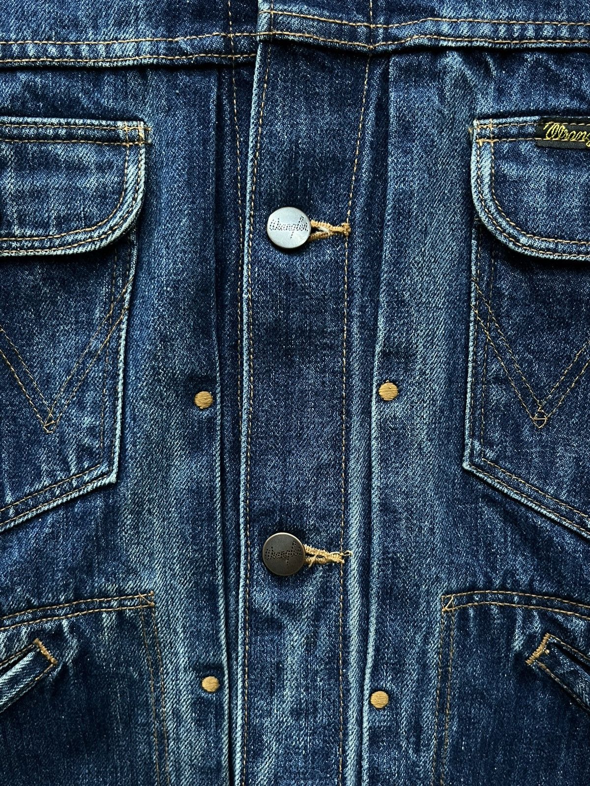 Wrangler Wrangler Lot 111MJ Western Denim Jacket Made in Japan Size US L / EU 52-54 / 3 - 4 Thumbnail