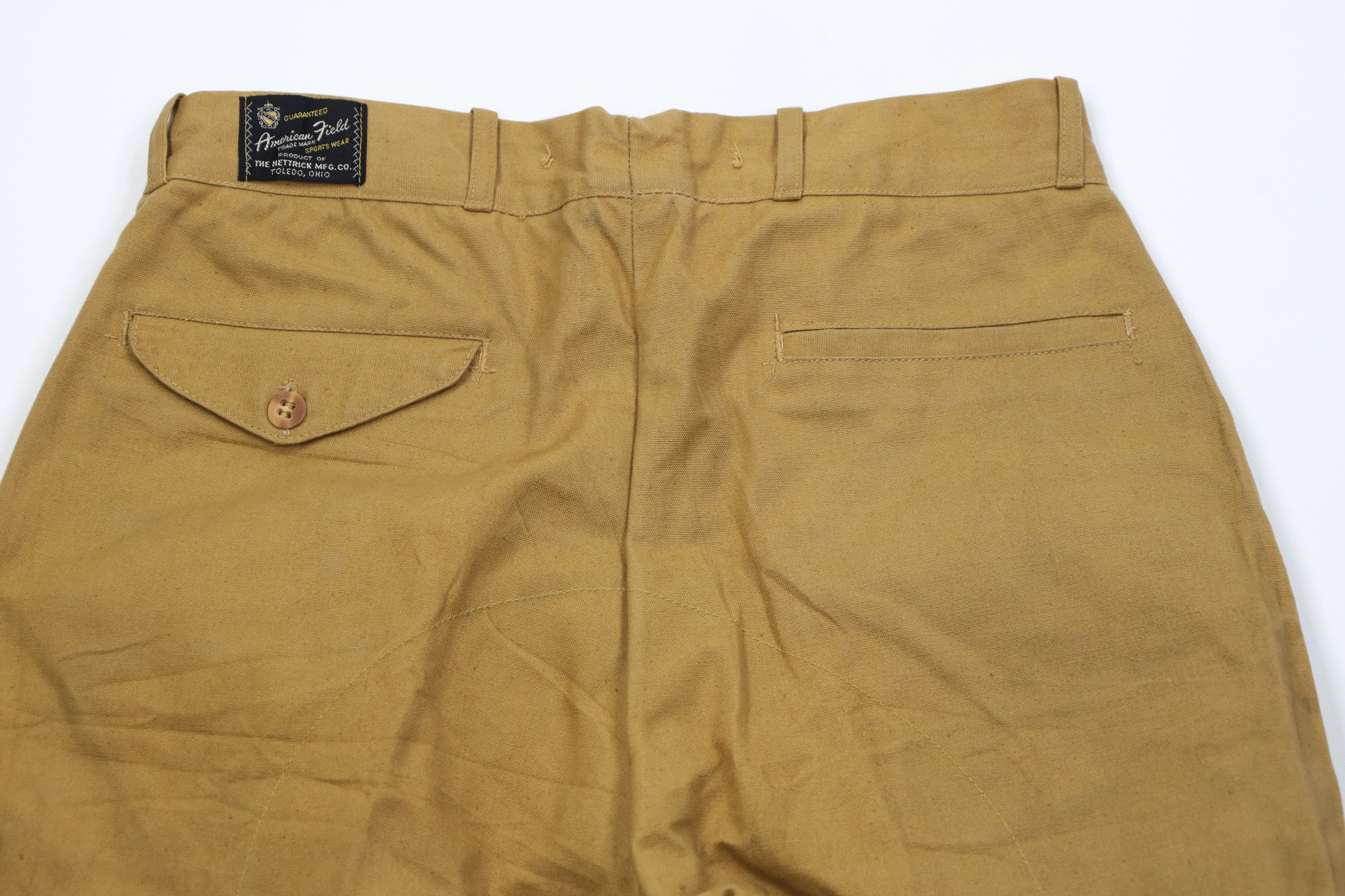 Vintage Vintage 50s 60s Canvas Hunting Cuffed Joggers Pants USA Size US 30 / EU 46 - 10 Thumbnail